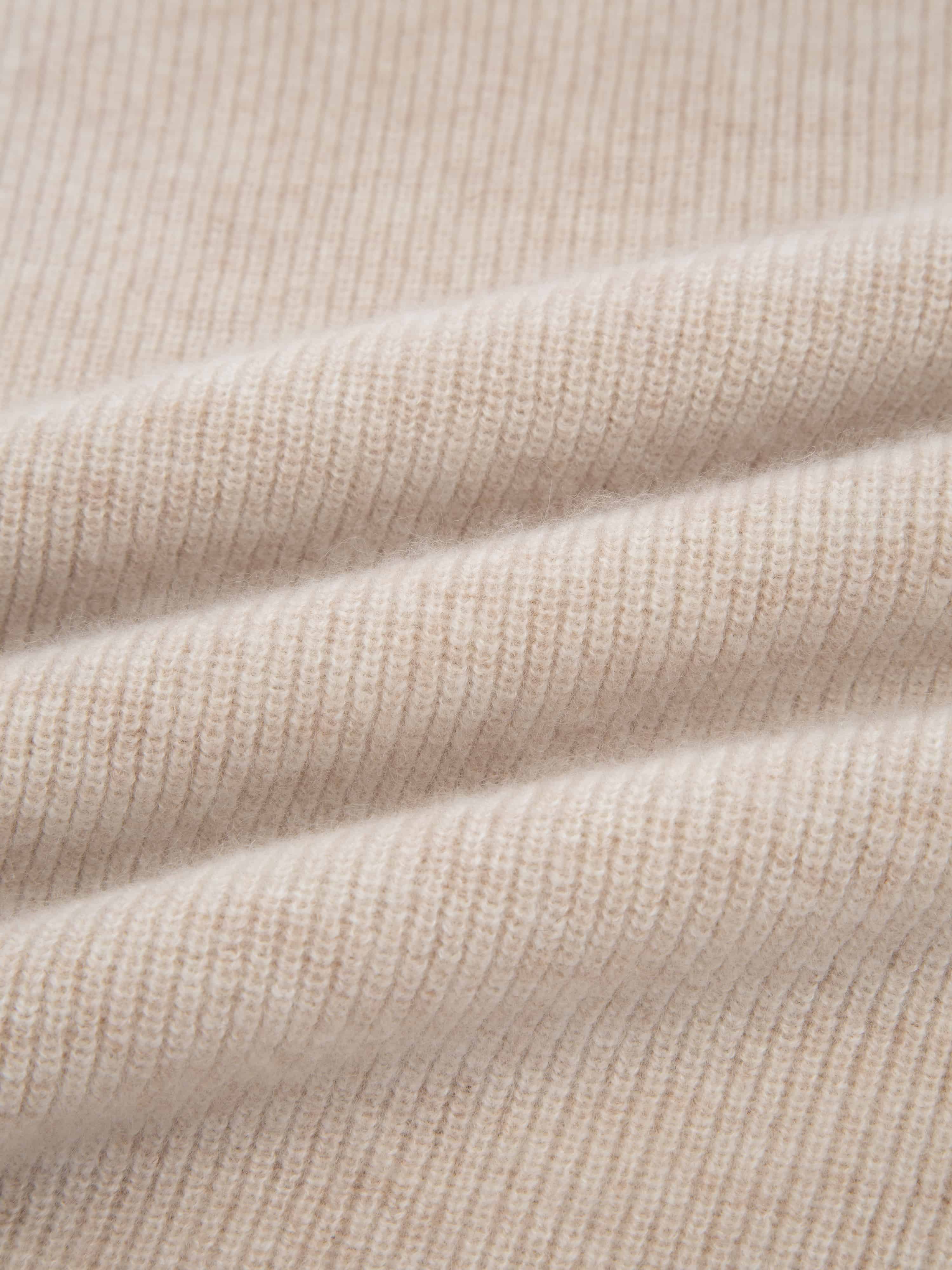 Stortoppen Cashmere Turtleneck Light Sand Melange