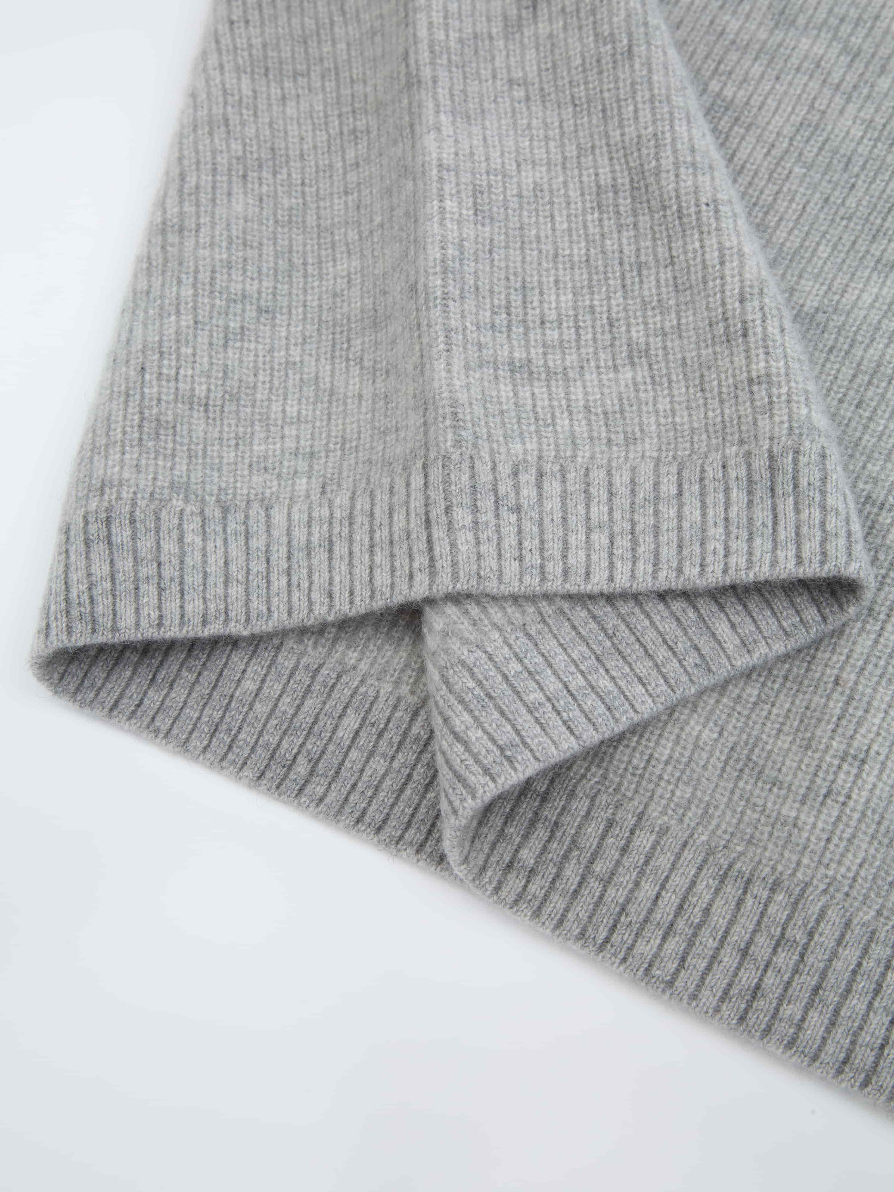 Stortoppen Cashmere Turtleneck Grey Melange