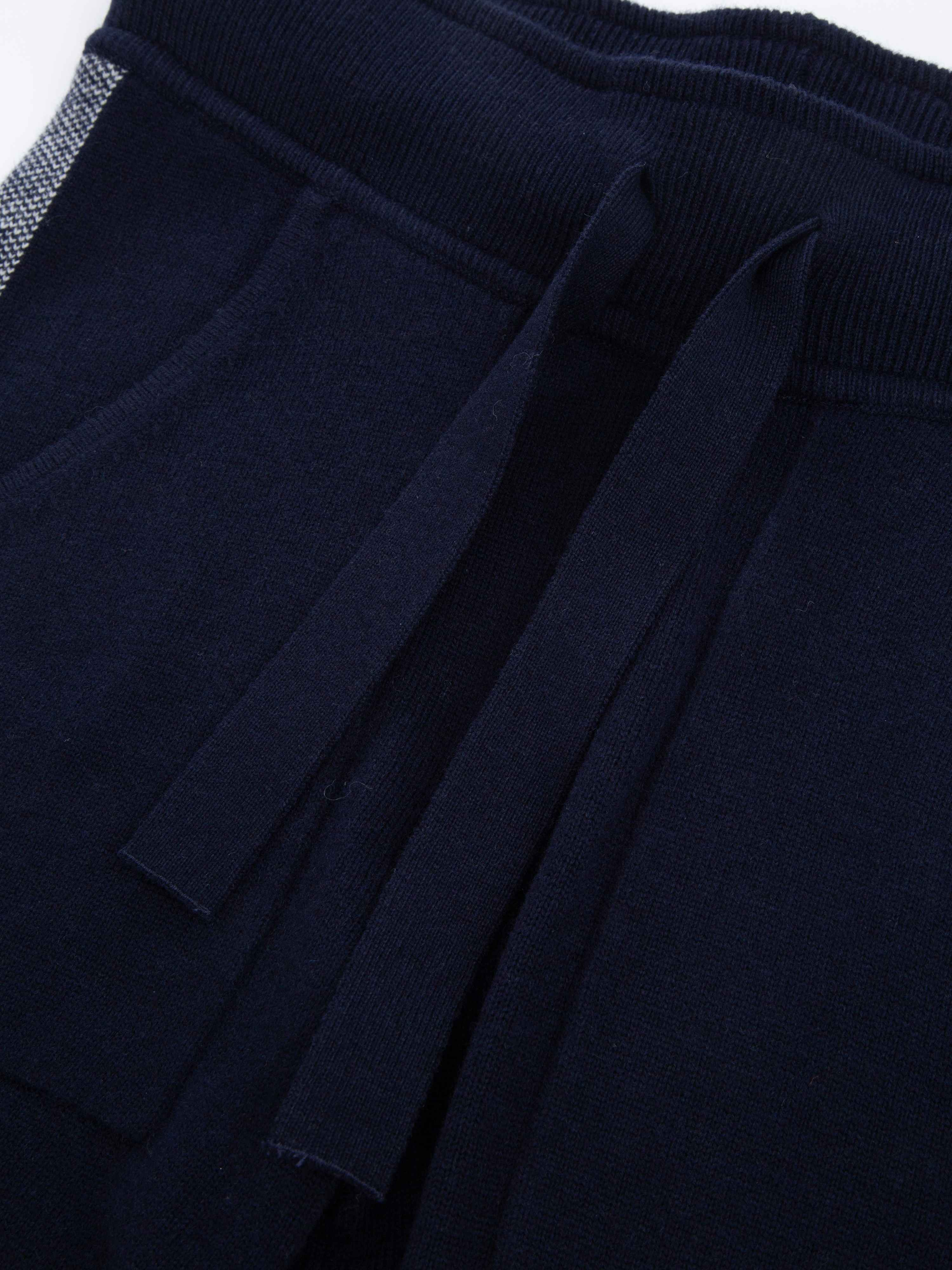 Veslepiggen Knitted Pants Blue Ink