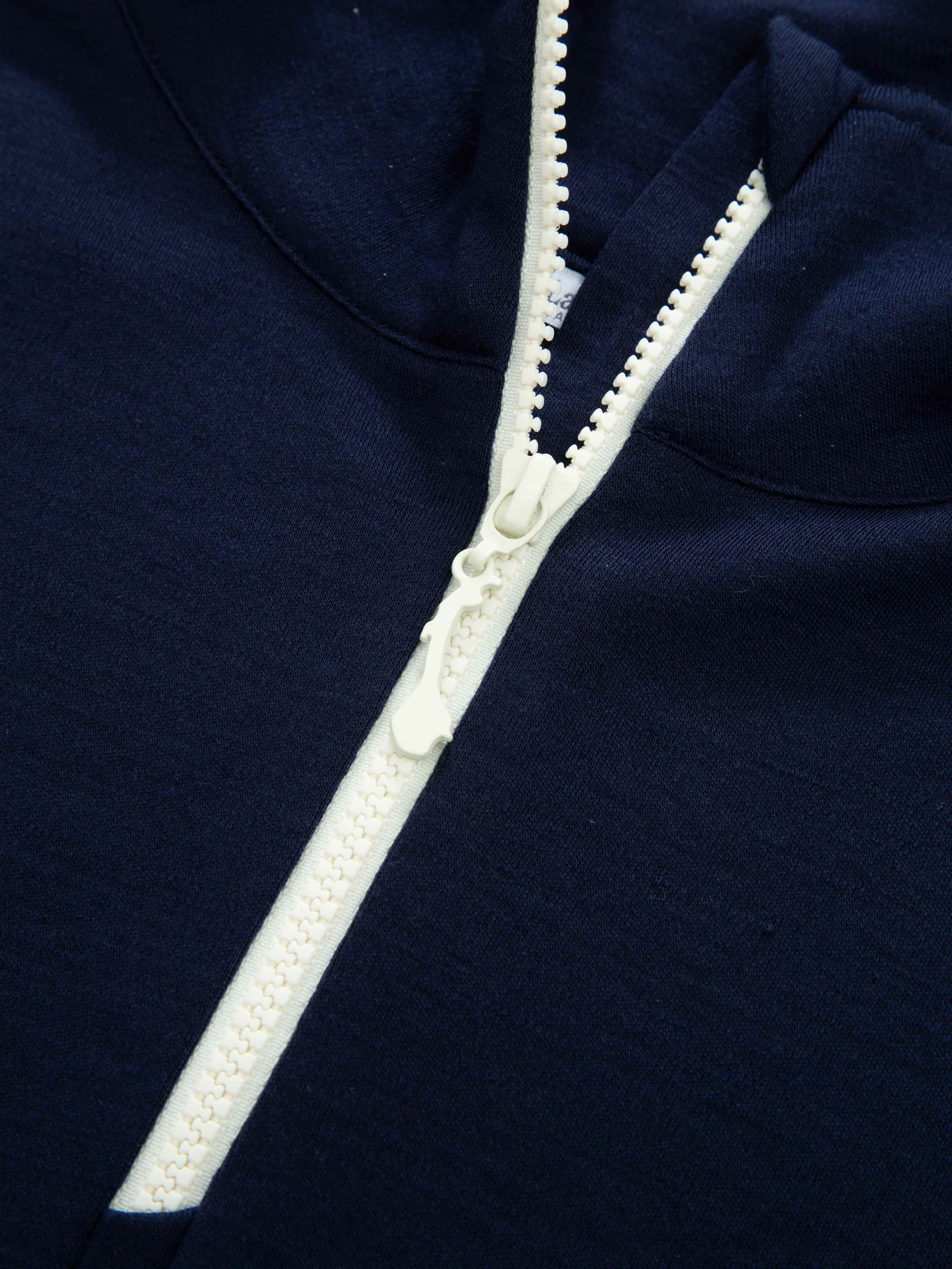 Filefjell Merino Half-zip Blue Ink
