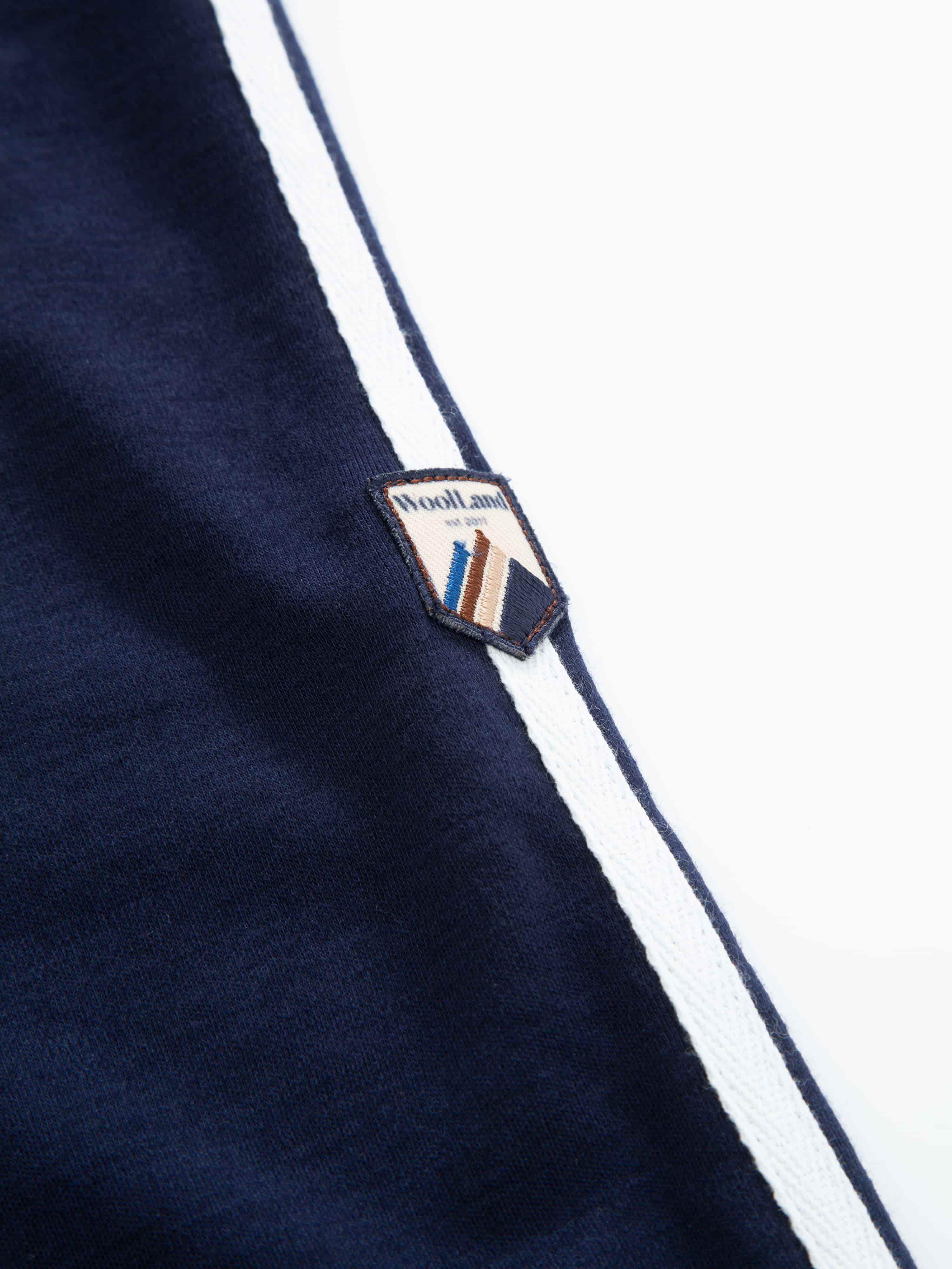 Filefjell Merino Half-zip Blue Ink