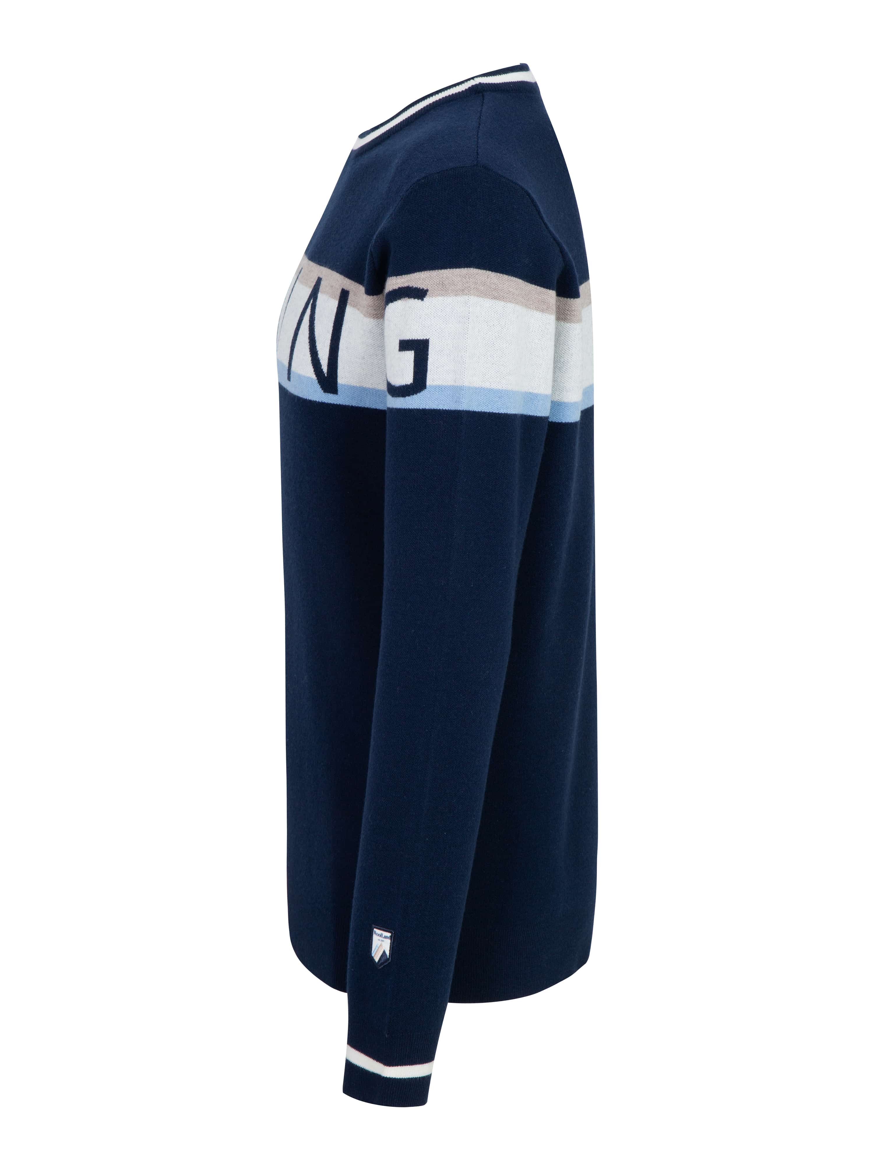 Solsidan Wool Sweater Dark Blue