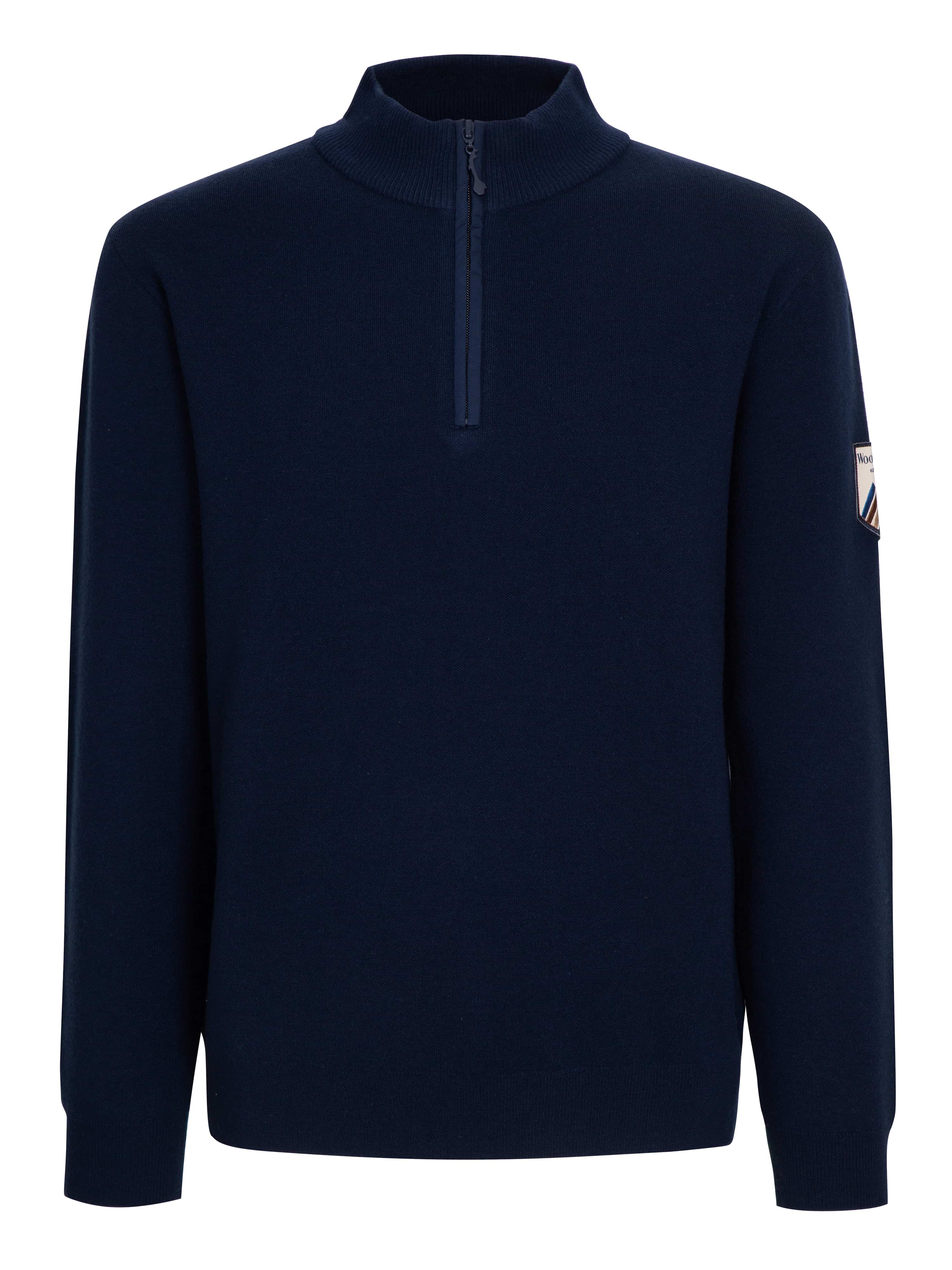 Tydal Knitted Sweater Dark Blue