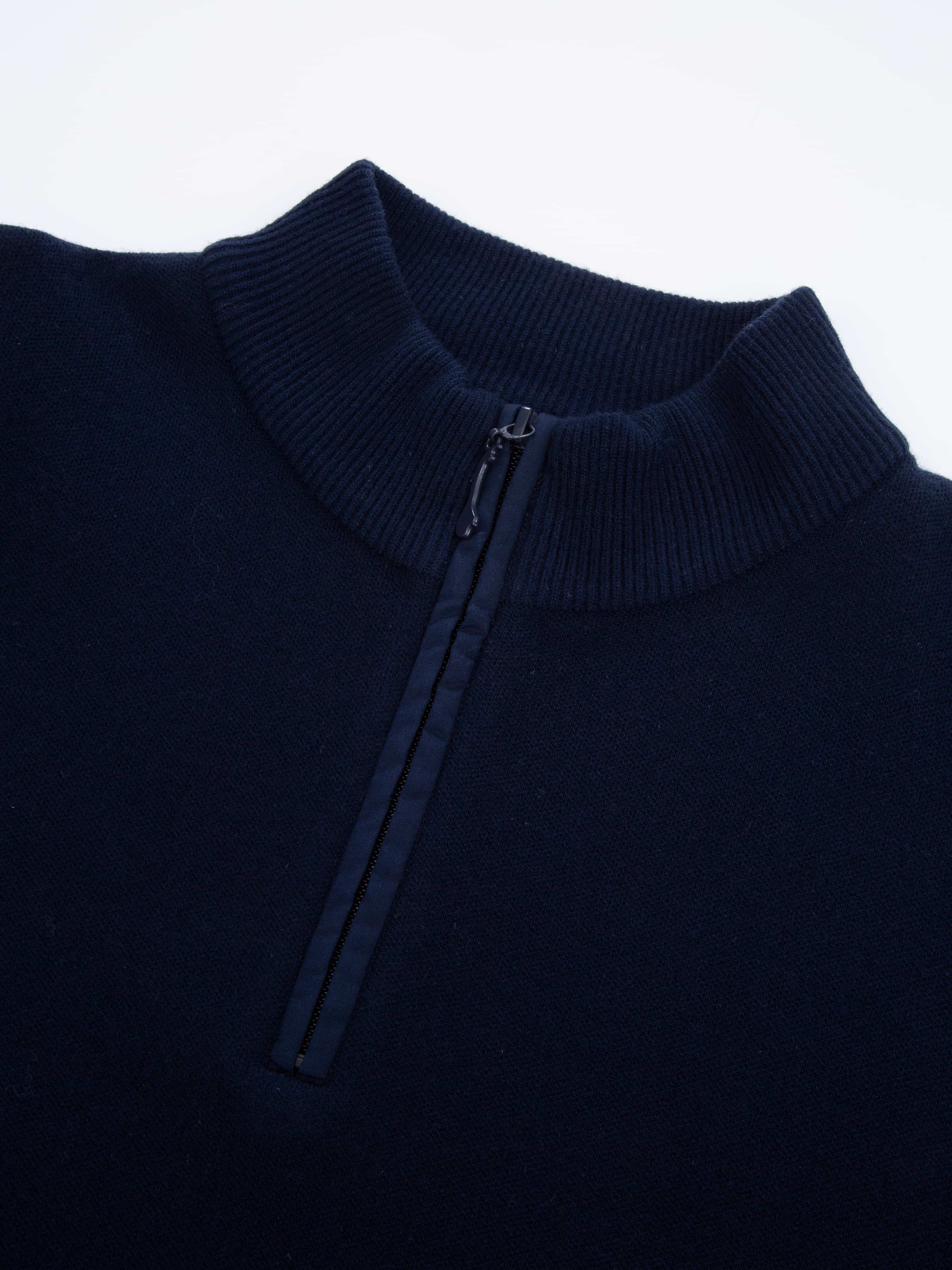 Tydal Knitted Sweater Dark Blue