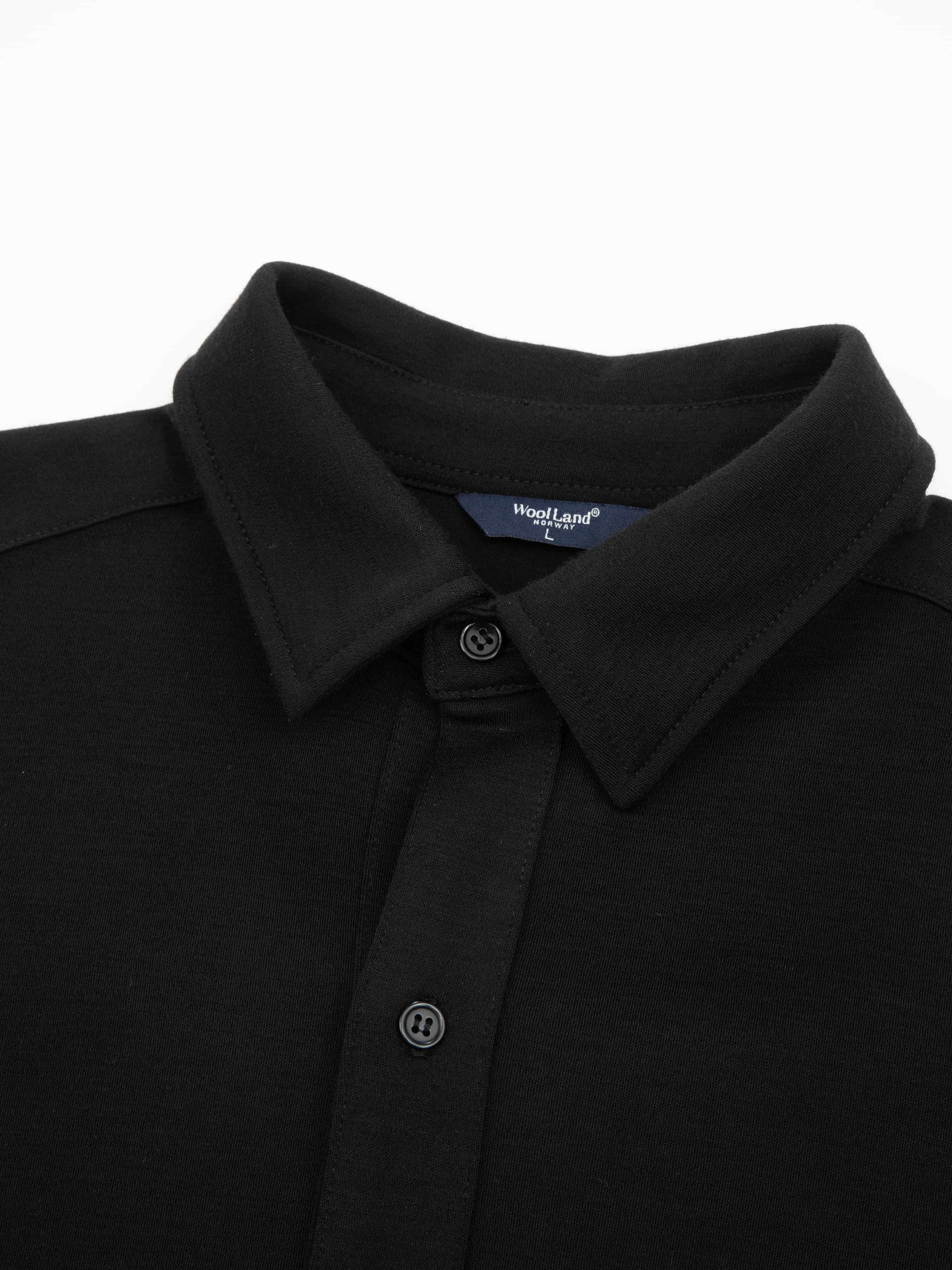 Vefsna Merino Shirt Black
