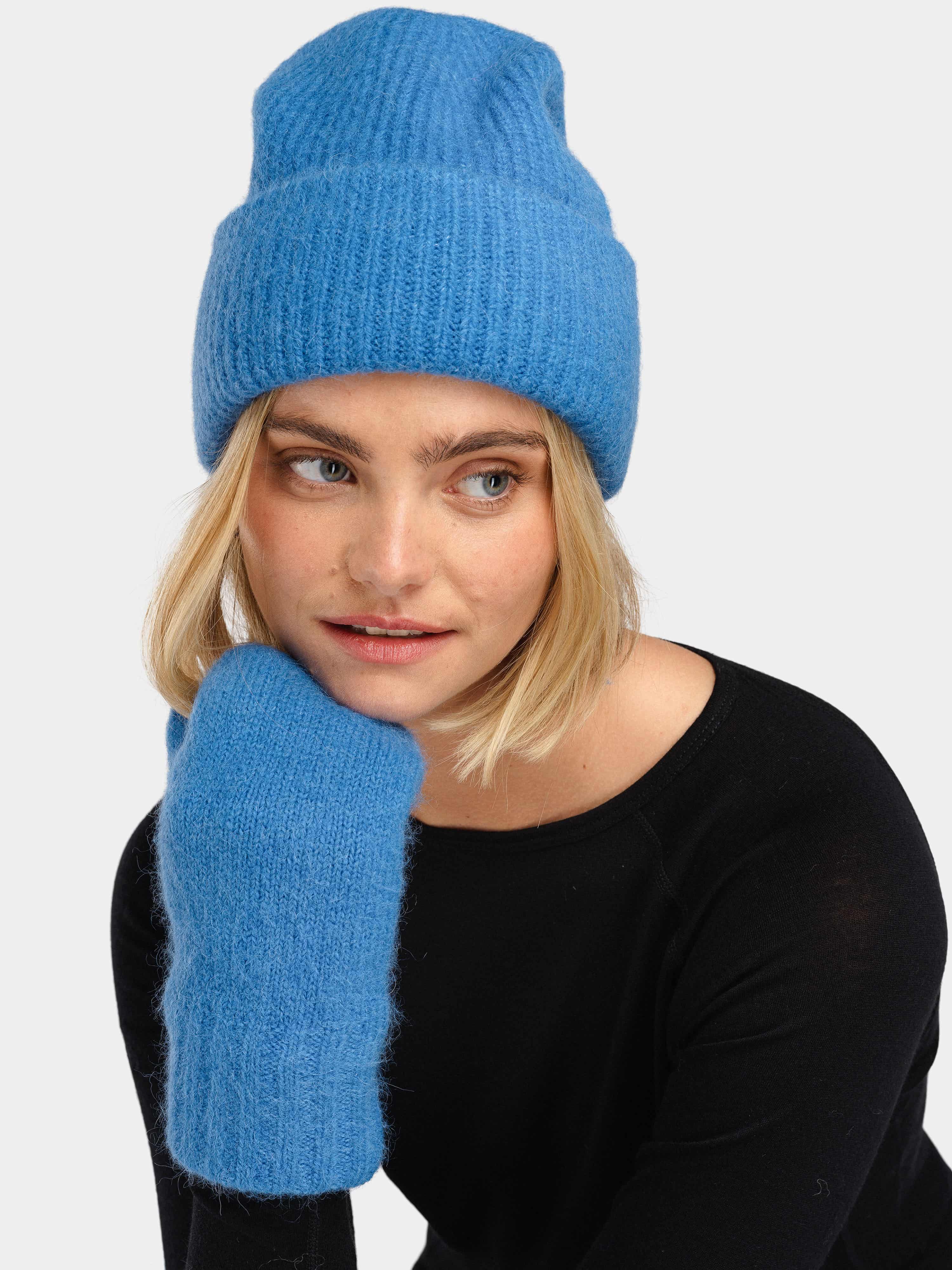 Raulandtind knitted Hat Blue Wave