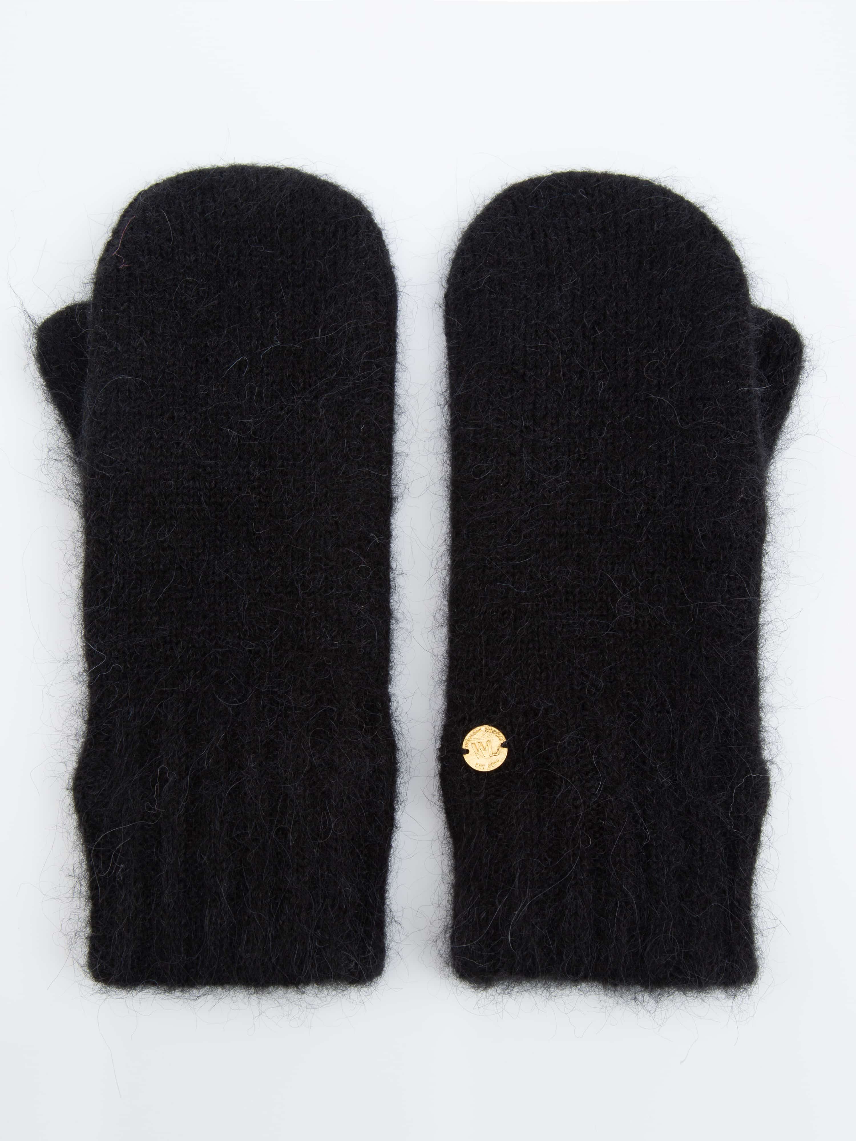 Raulandtind Knitted Mittens  Black