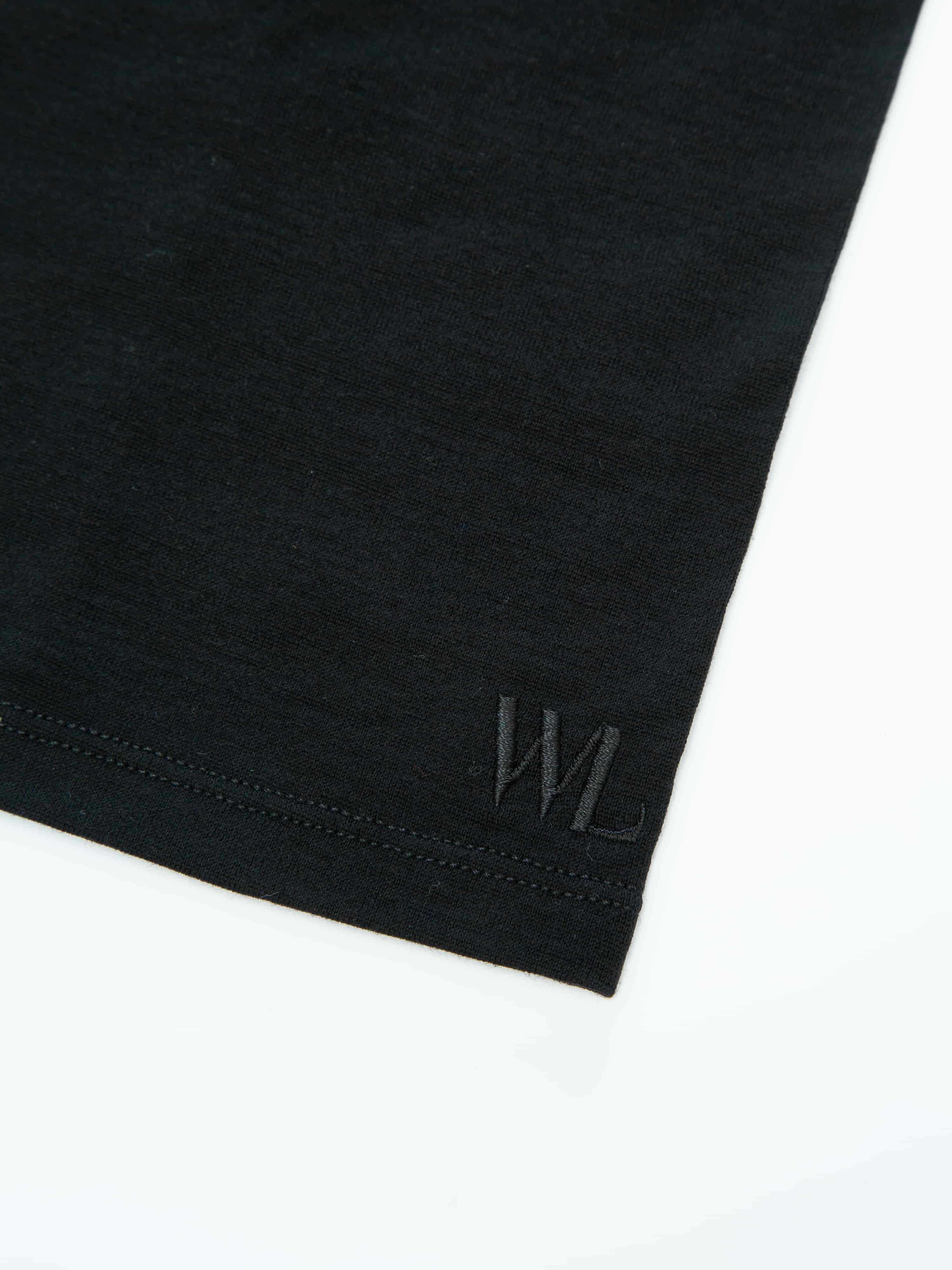 Trysil Merino Neck Black