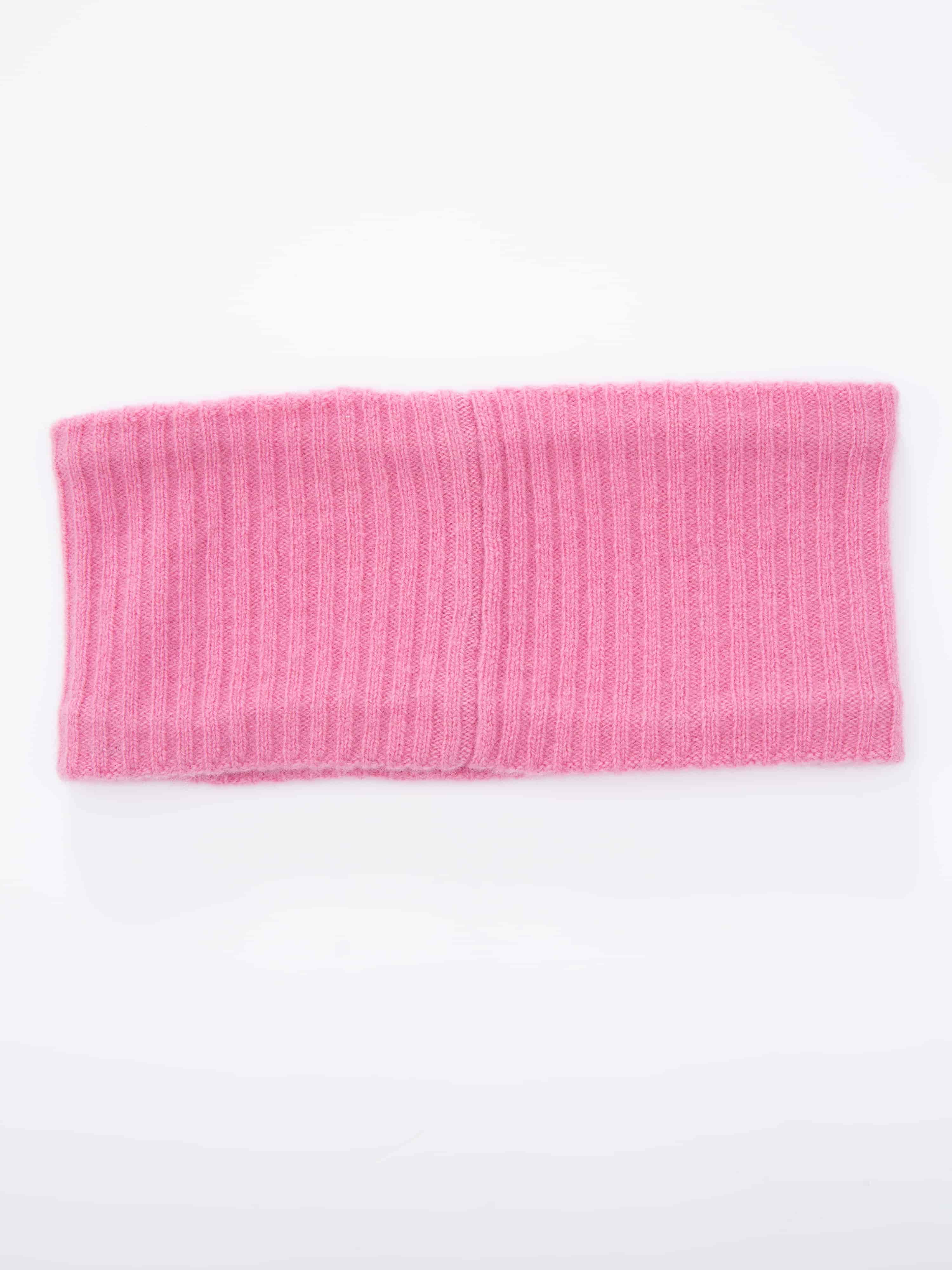 Voss Rib Knitted Headband Bubblegum
