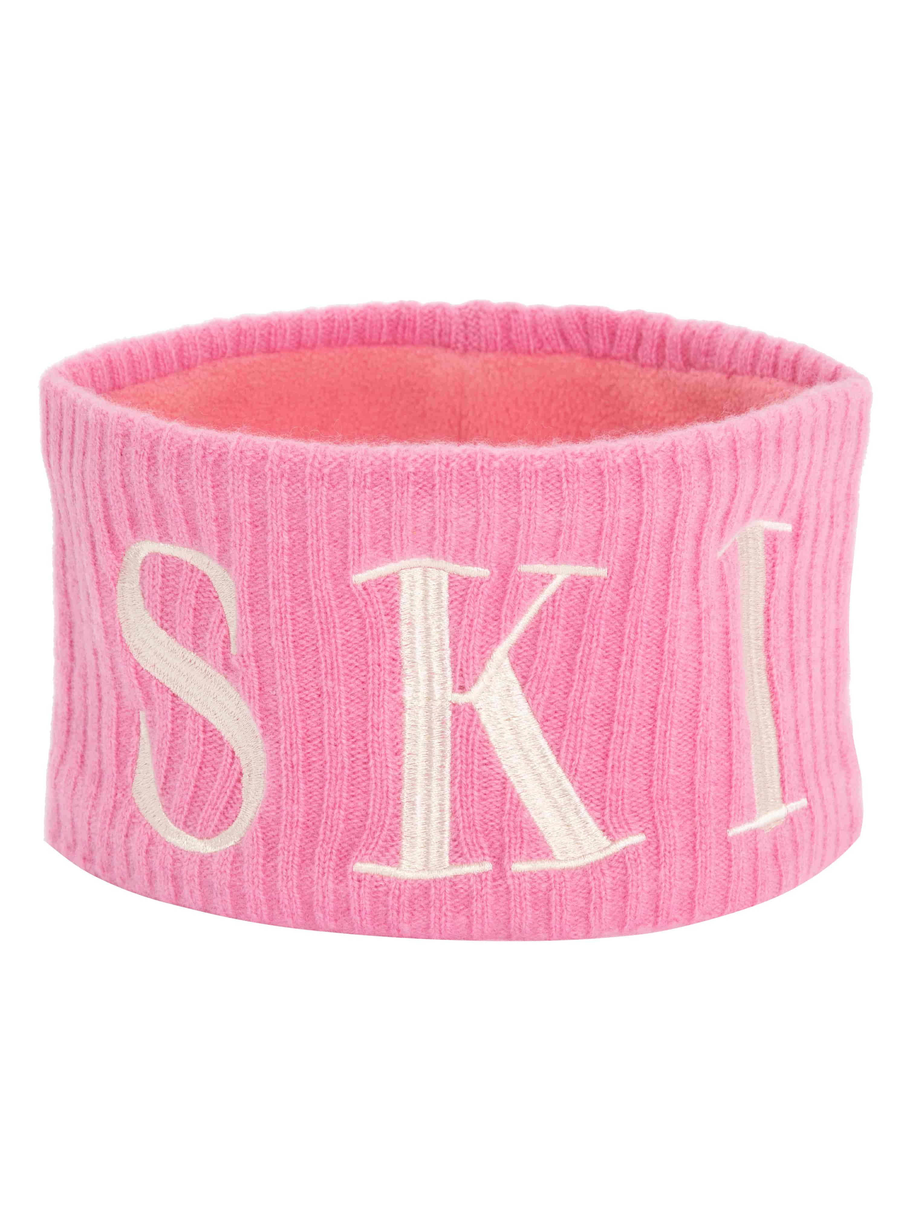Voss Rib Knitted Headband Bubblegum