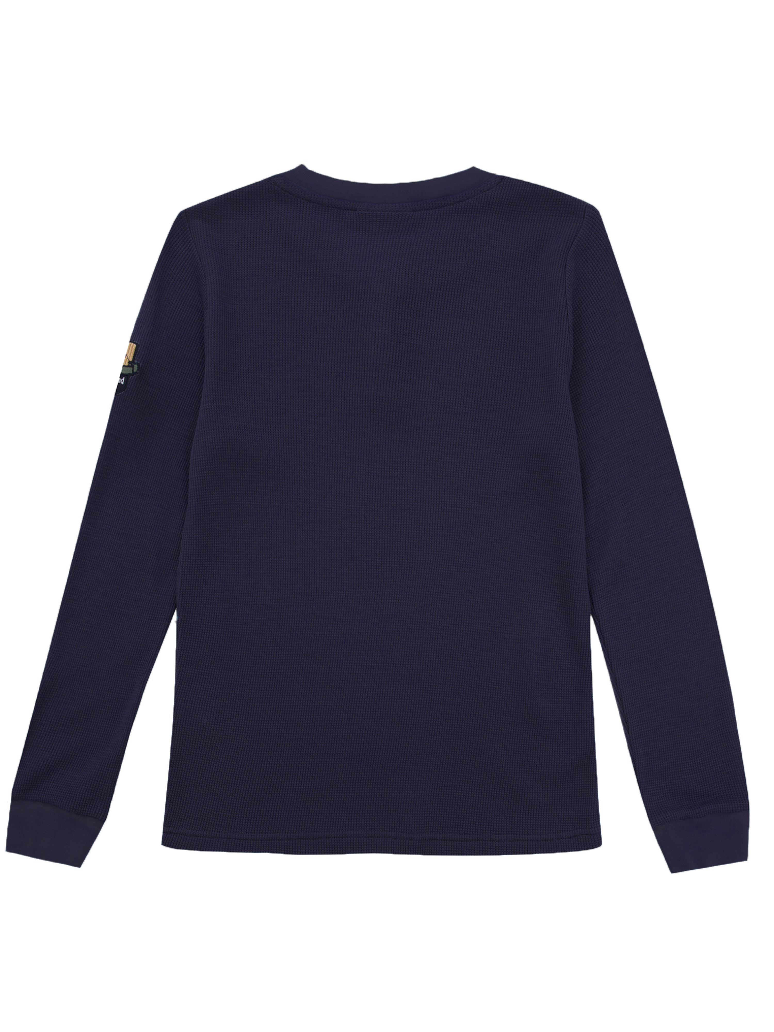 Nordnibba Wool Top  Blue Ink