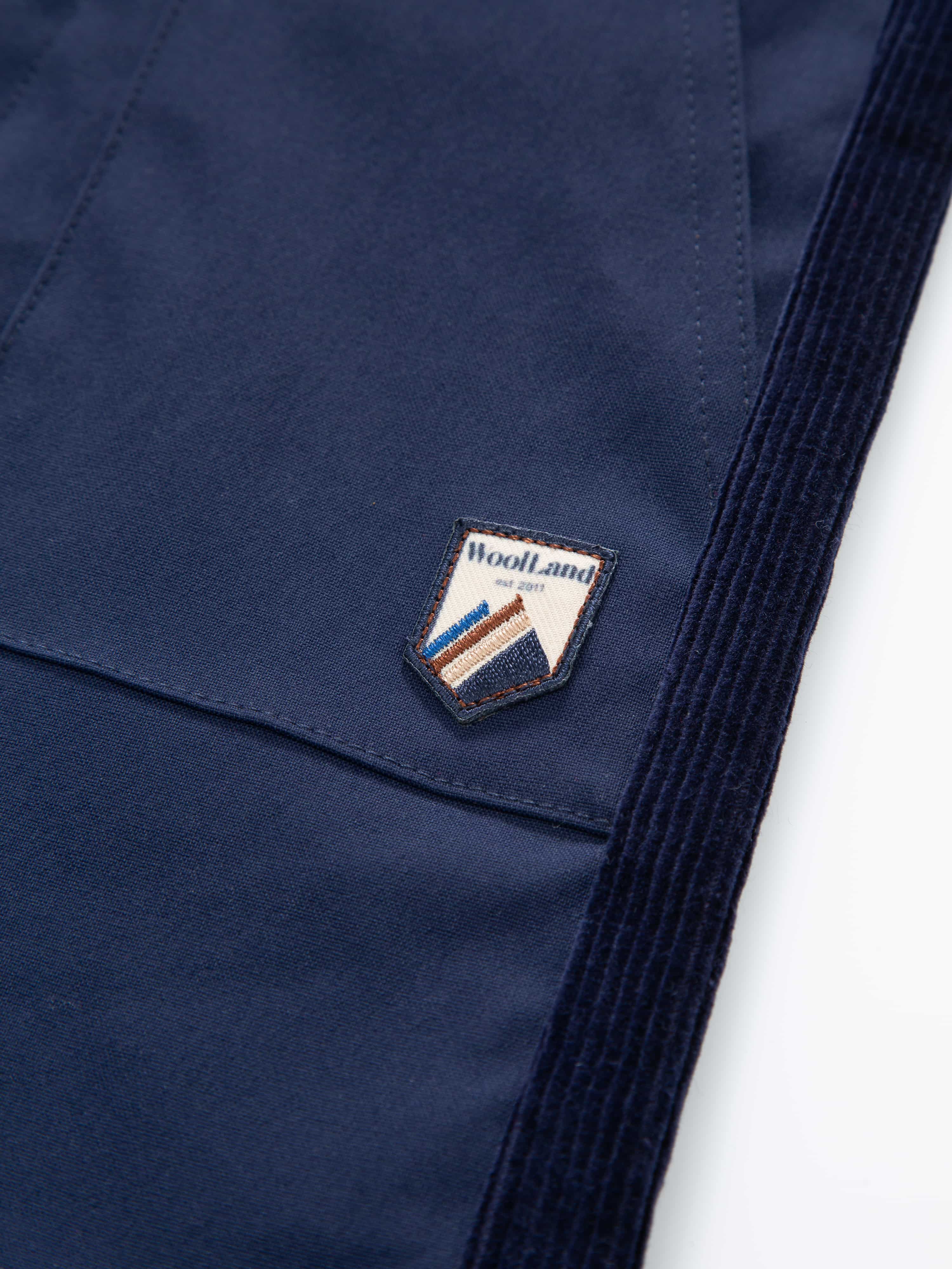 Romsdalseggen Corduroy Boy Shorts  Blue Ink