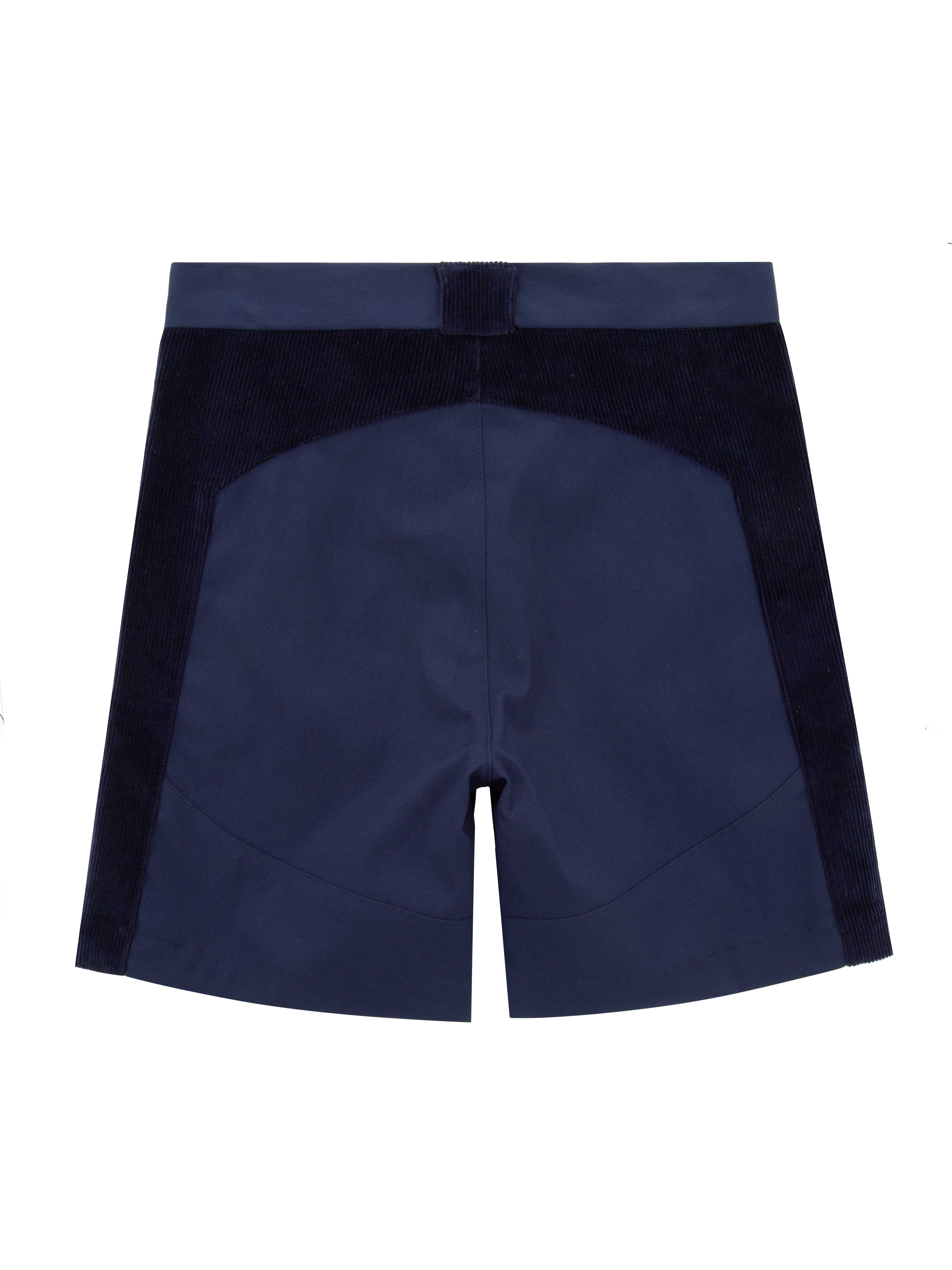 Romsdalseggen Corduroy Boy Shorts  Blue Ink