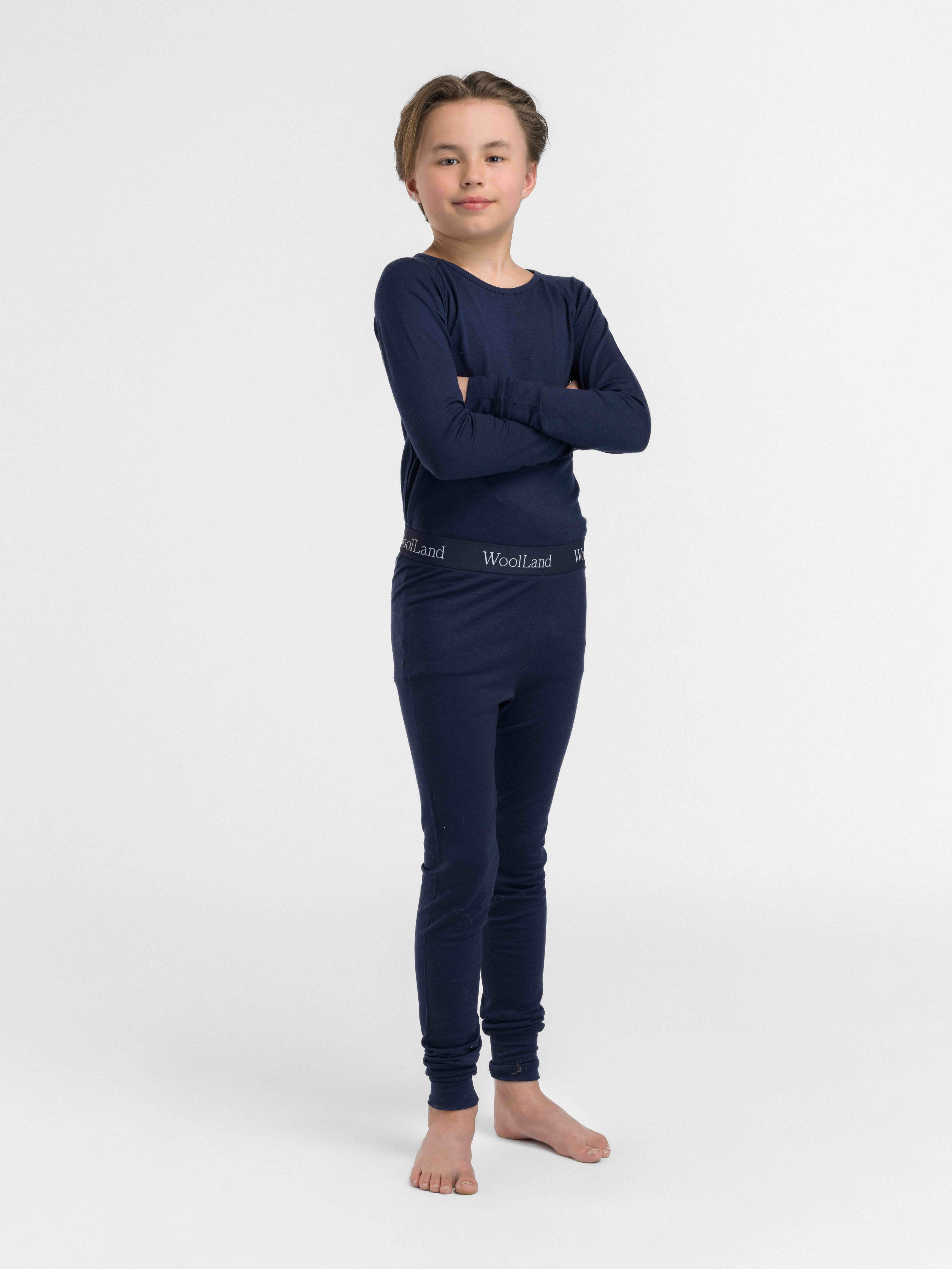 Sarpsborg Merino Base Layer Set Blue