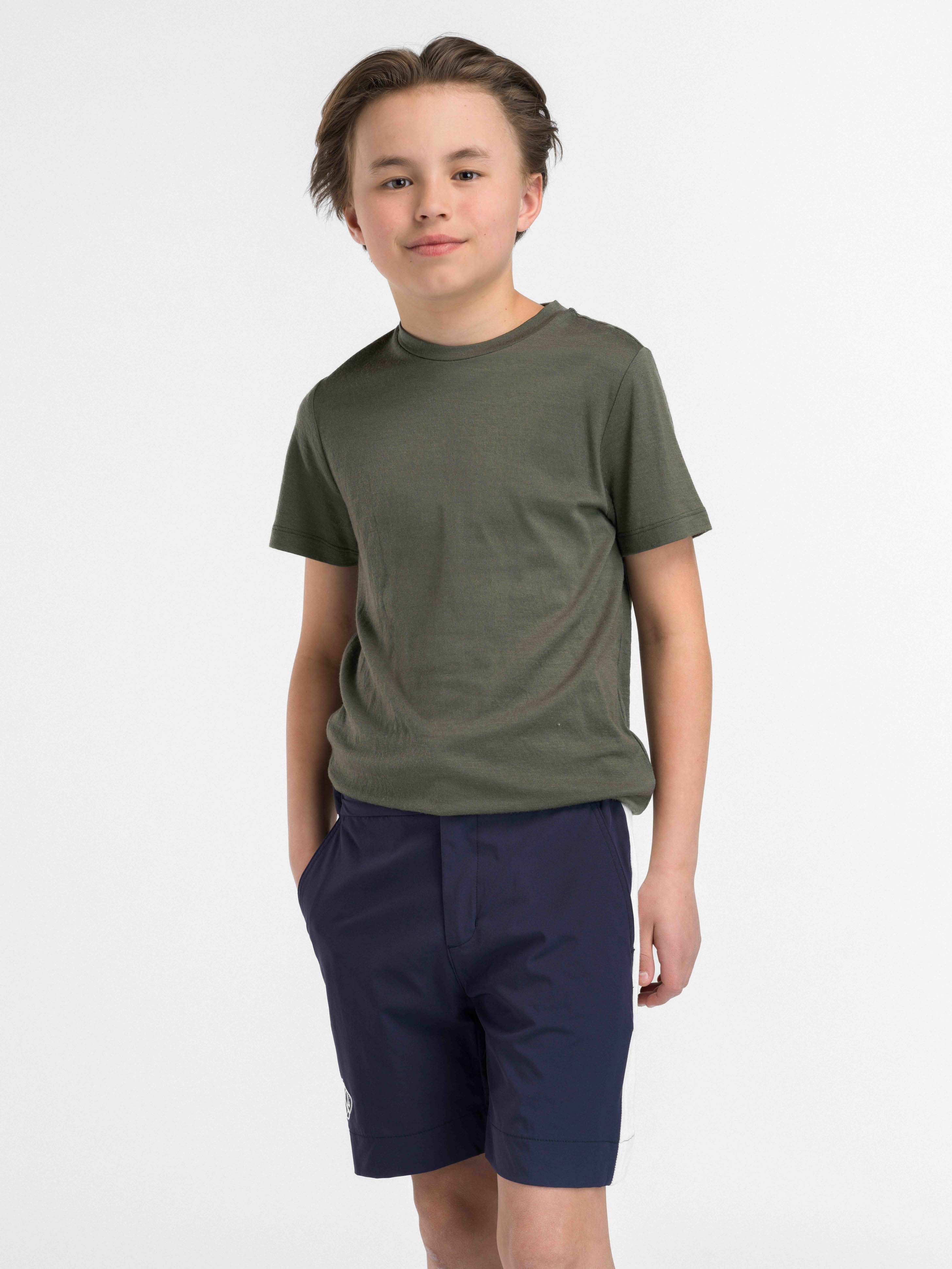 Skorve Kids Merino T-shirt Thyme