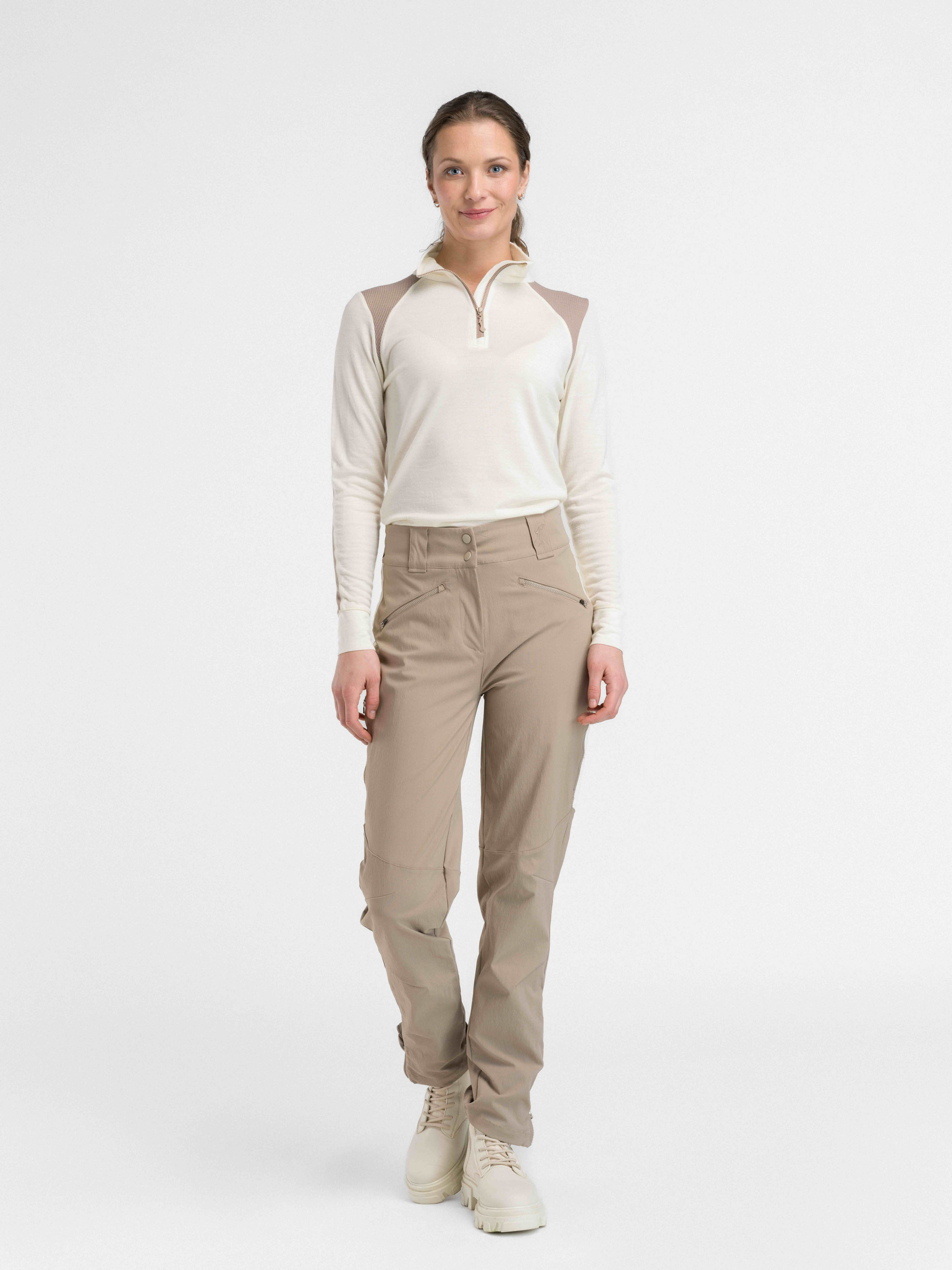 Hilleknuten Long Sleeve Sweater Driftwood