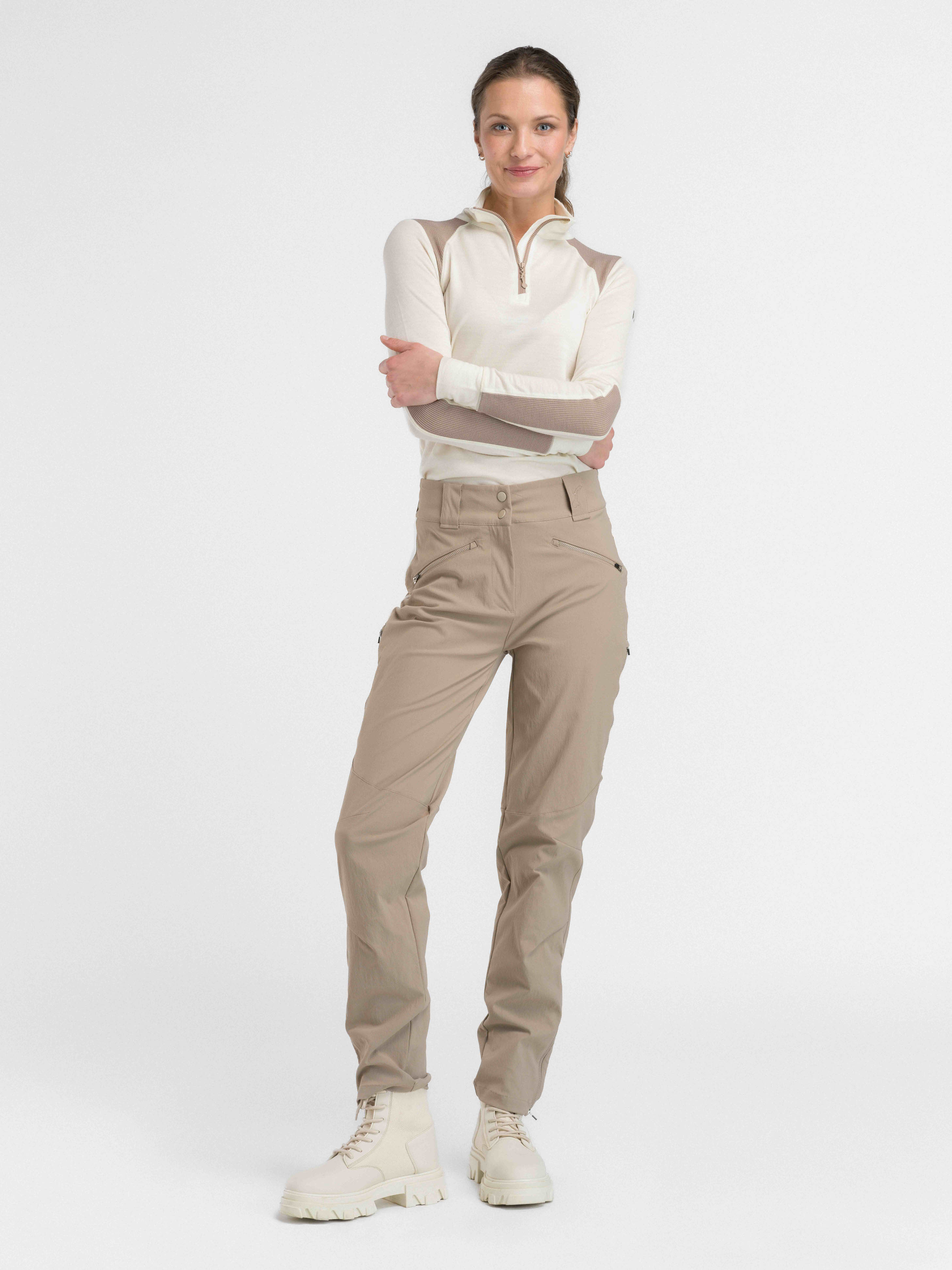 Hilleknuten Long Sleeve Sweater Driftwood