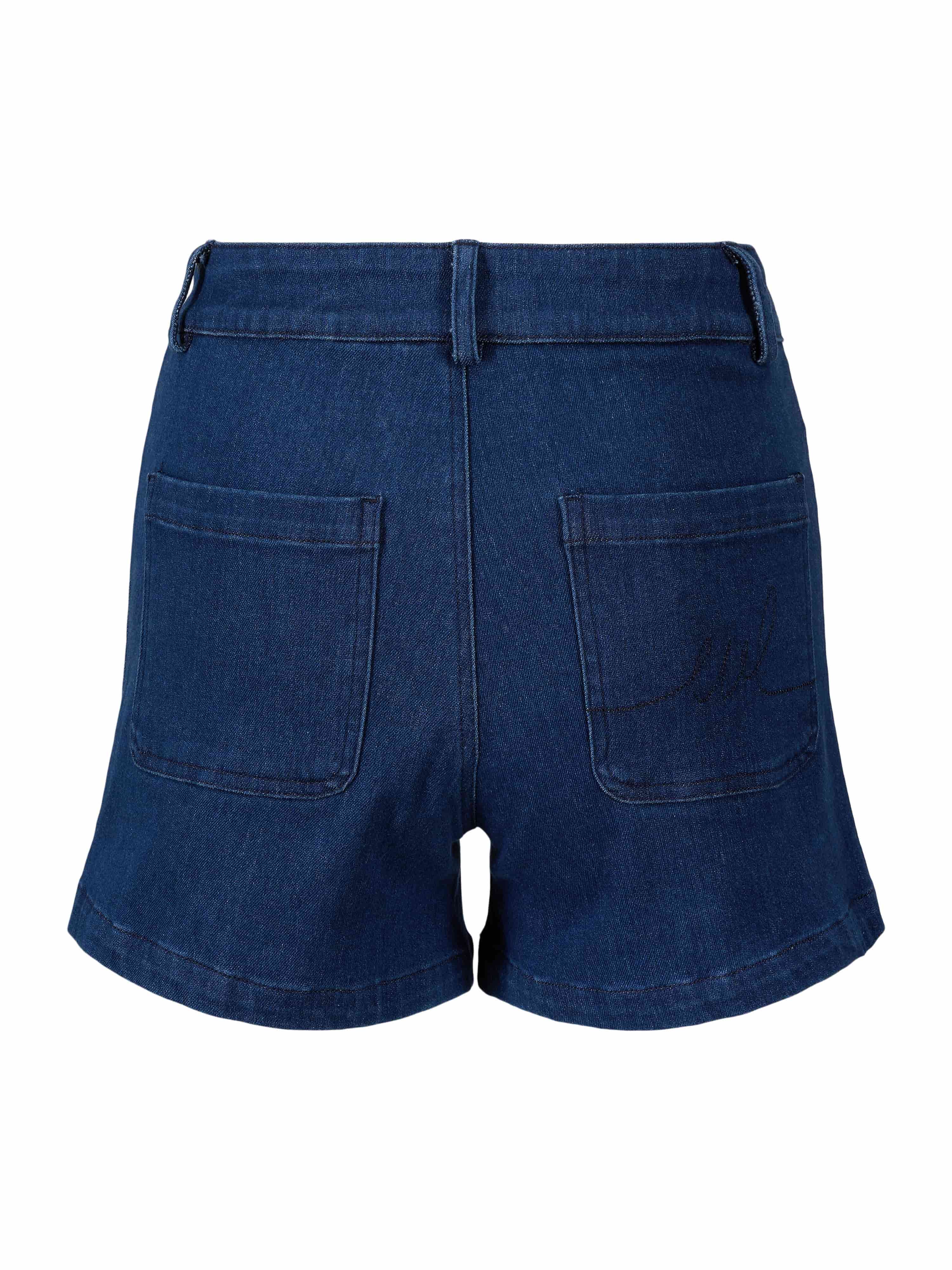Hvaler Denim Shorts Blue