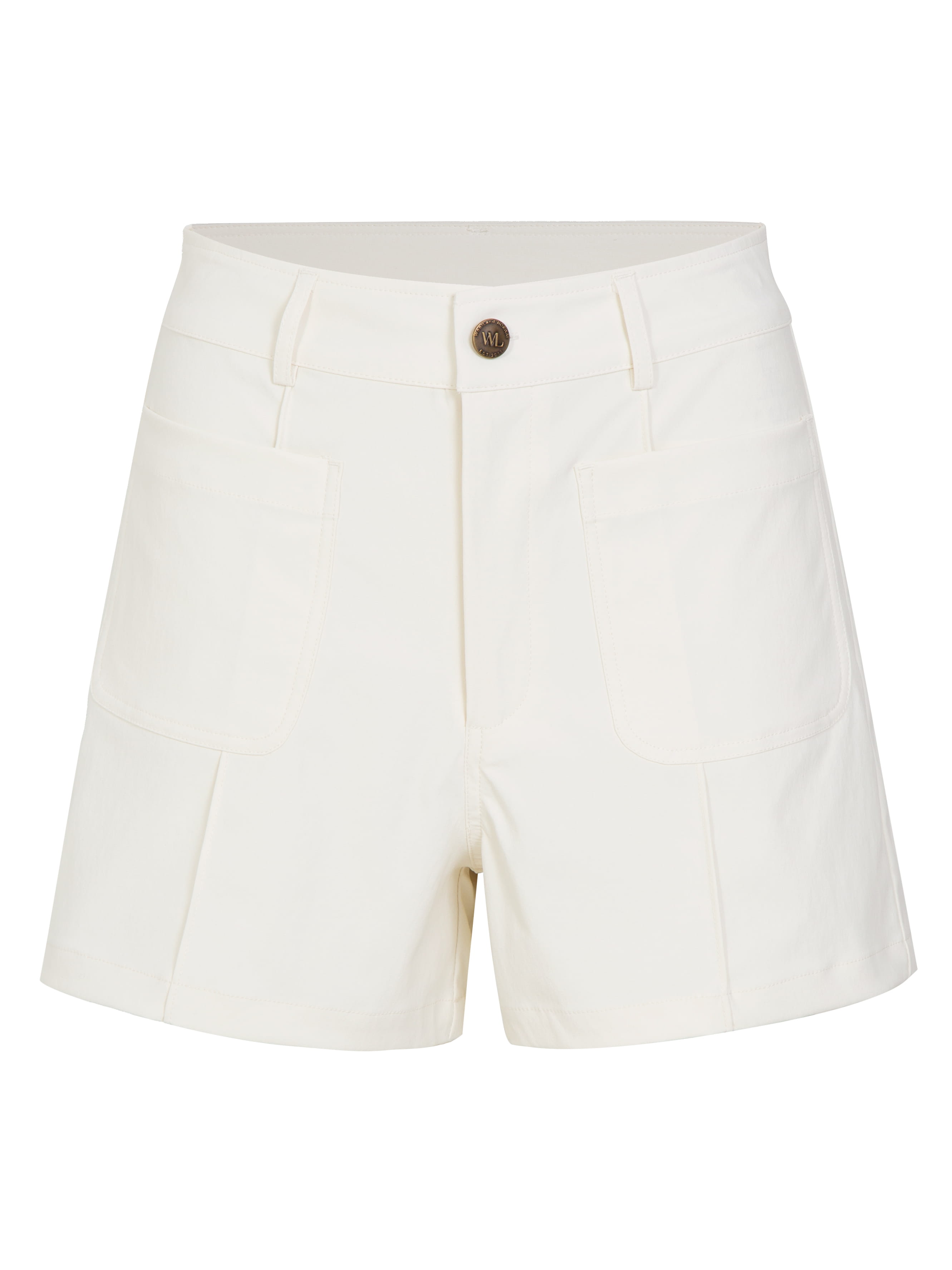 Hvaler Shorts Woman White Swan - Woolland