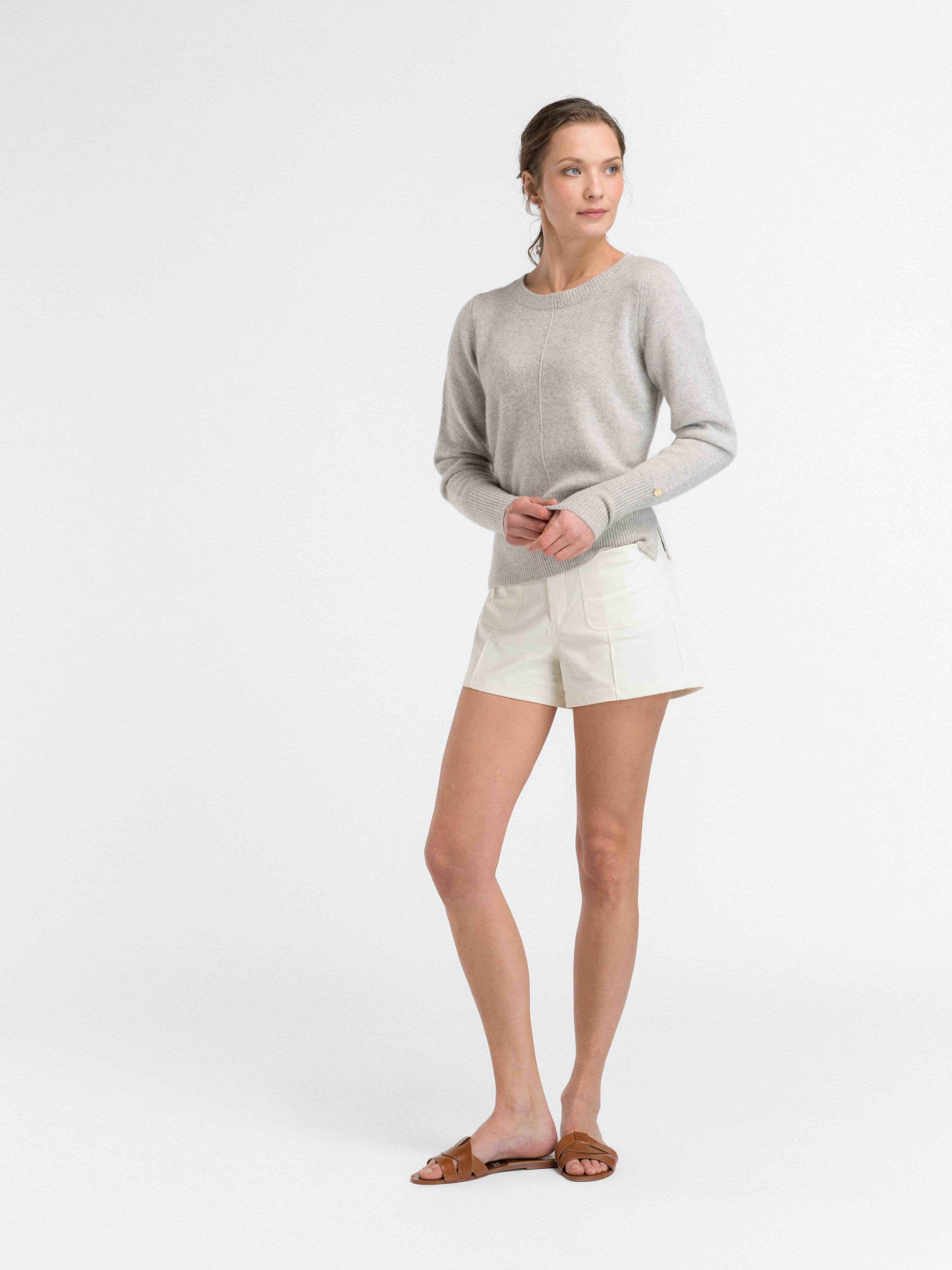 Hvaler Shorts White Swan