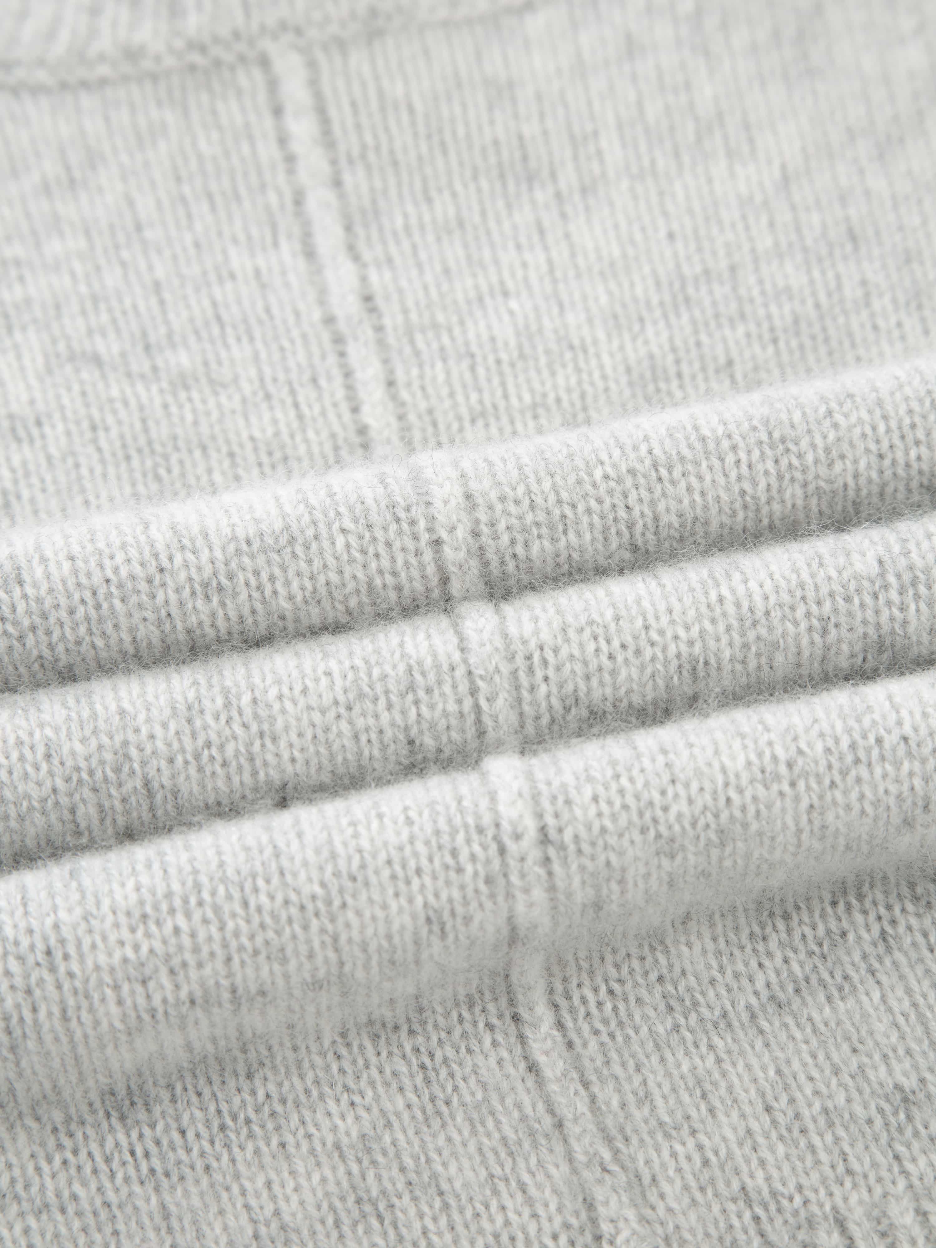 Lindesnes Cashmere Sweater Grey melange