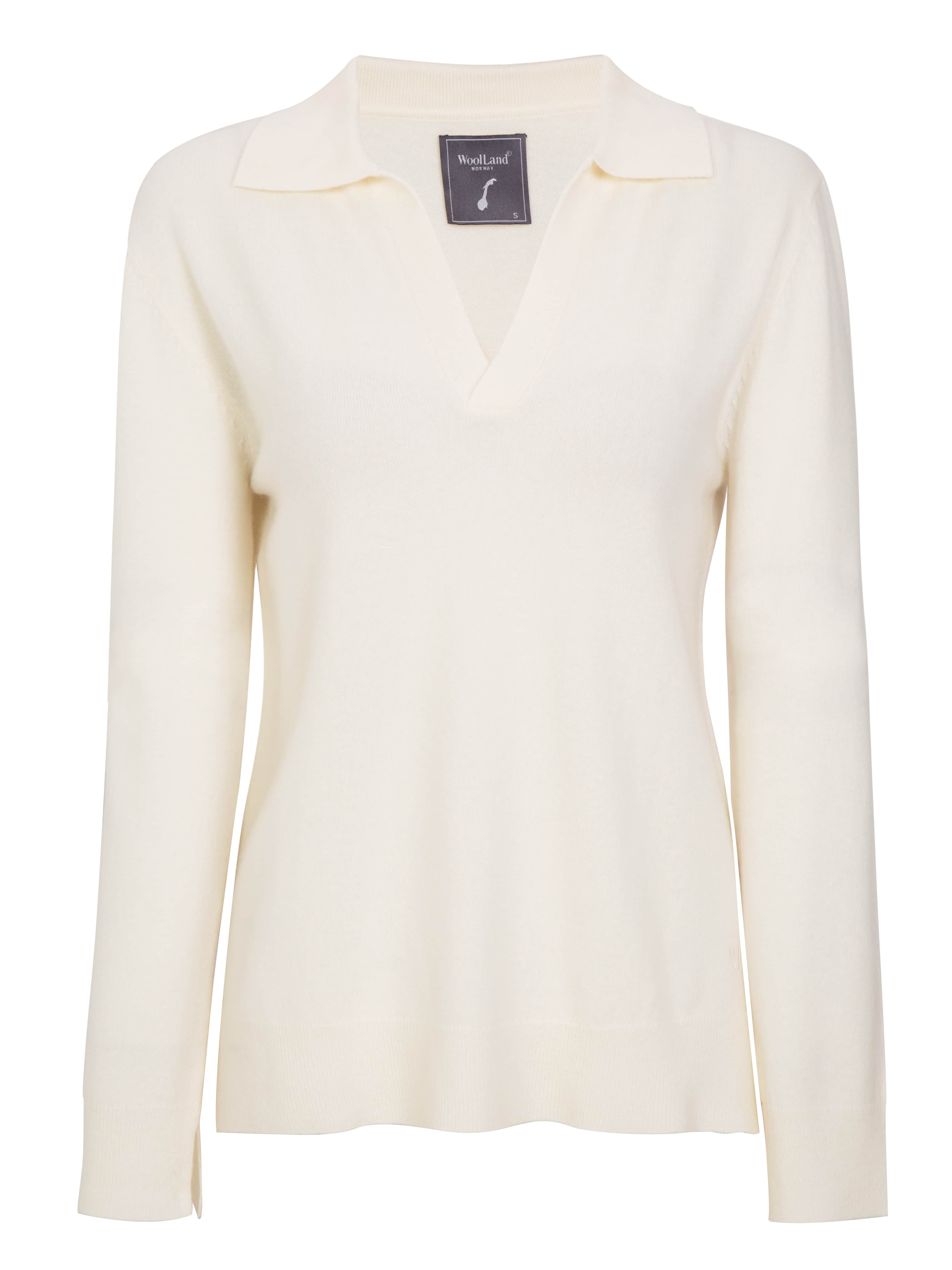 Lindesnes Knitted Long Sleeve Top Ivory