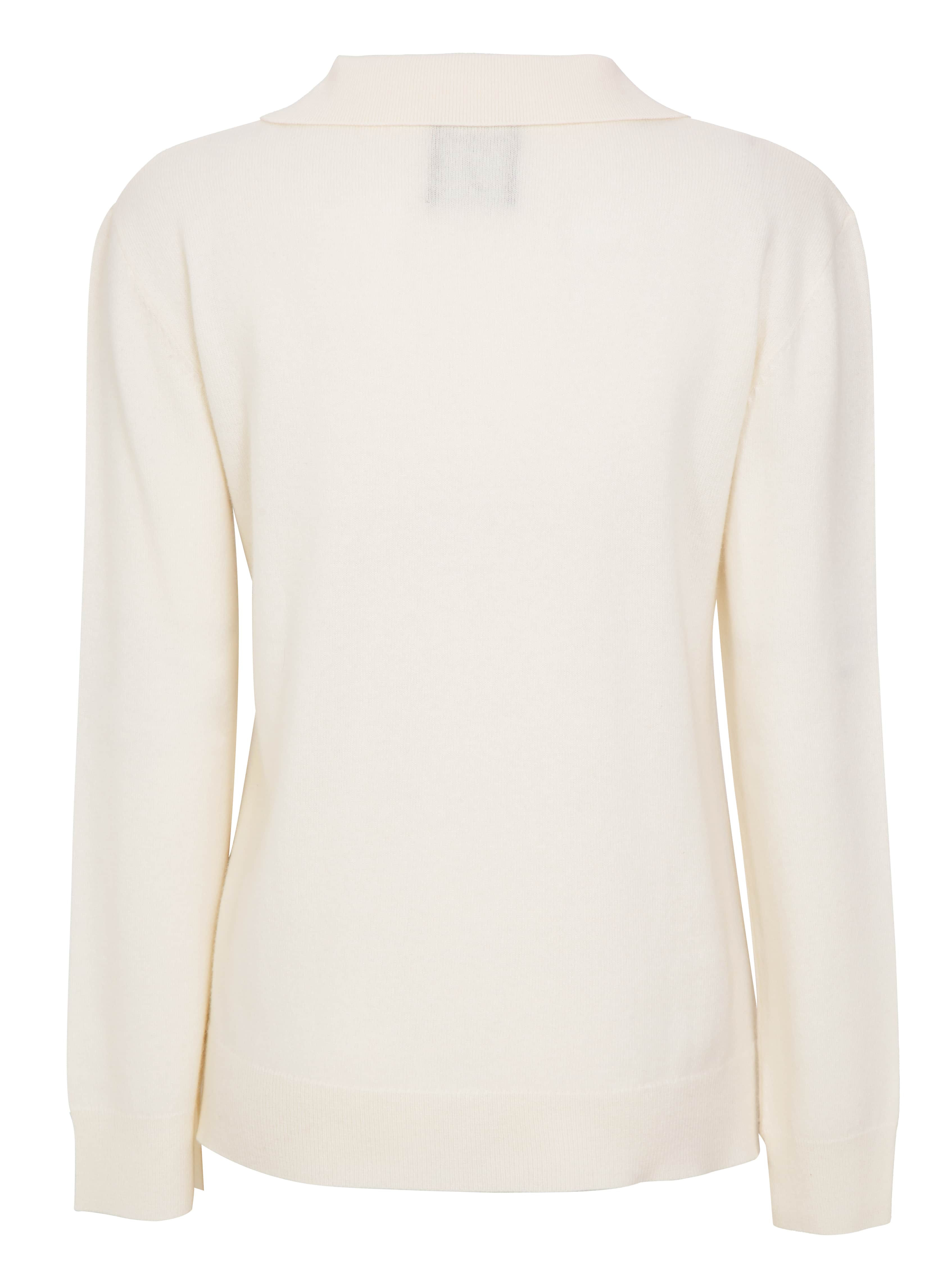 Lindesnes Knitted Long Sleeve Top Ivory