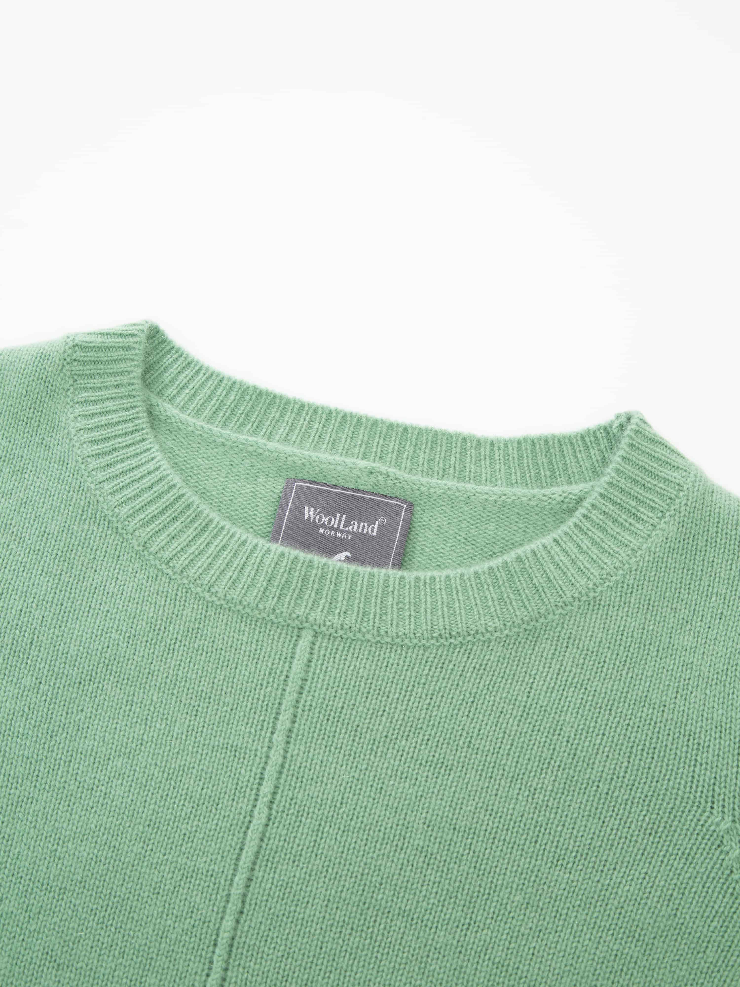 Lindesnes Cashmere Sweater Green Sage