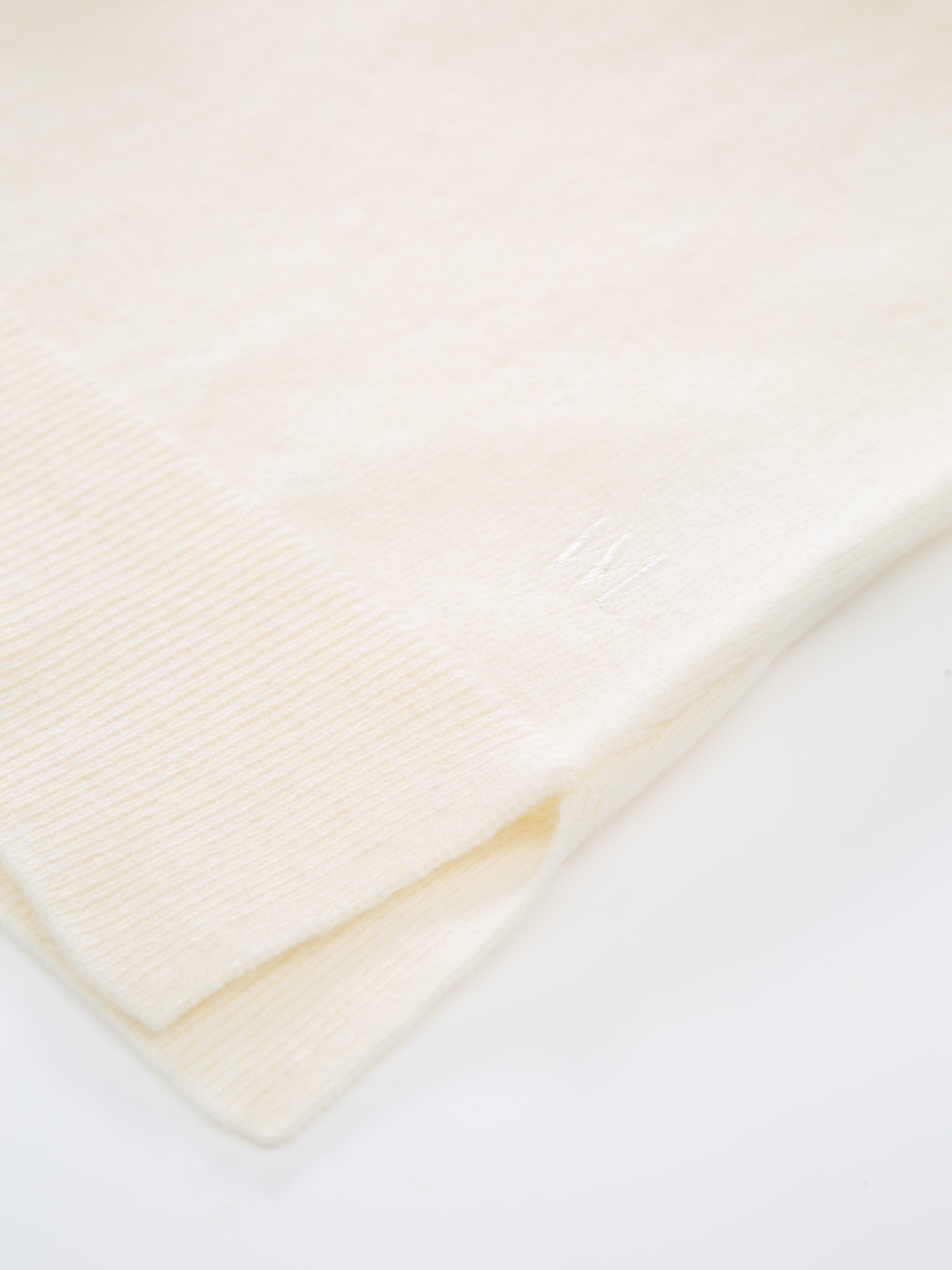 Lindesnes Knitted Long Sleeve Top Ivory