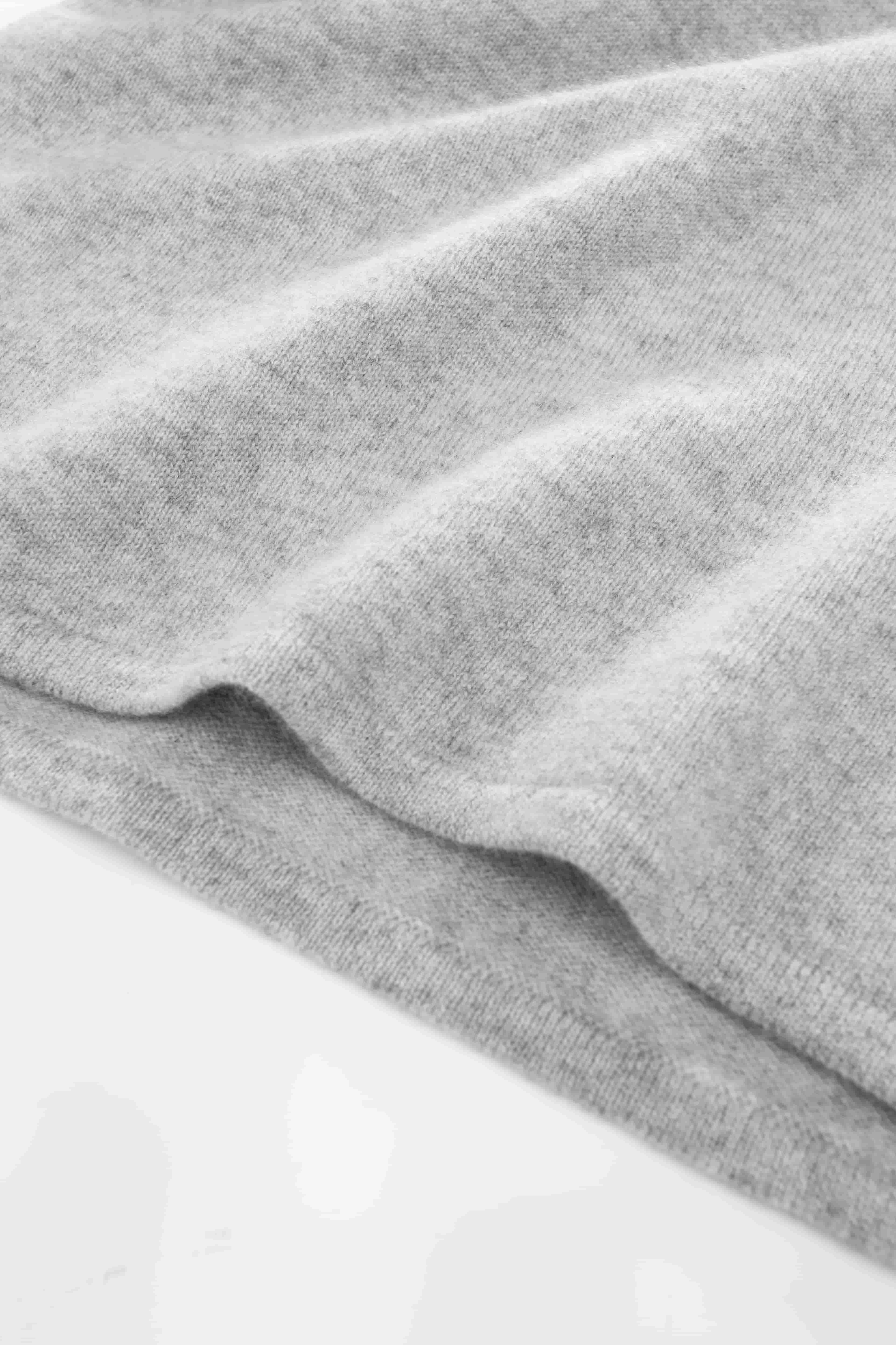Loftet Cashmere T-Shirt Grey Melange