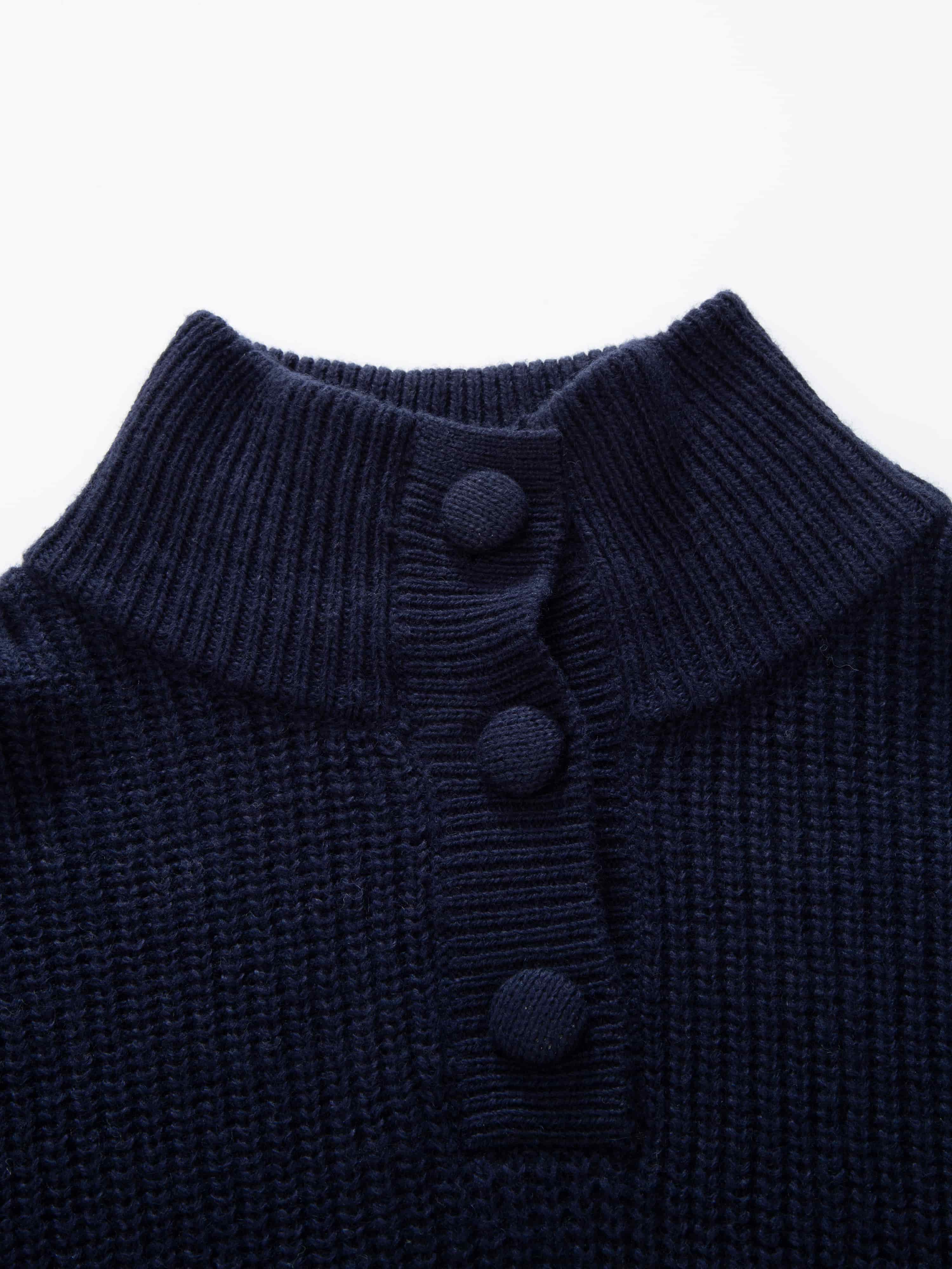 Lomseggen Knitted Sweater Blue Ink