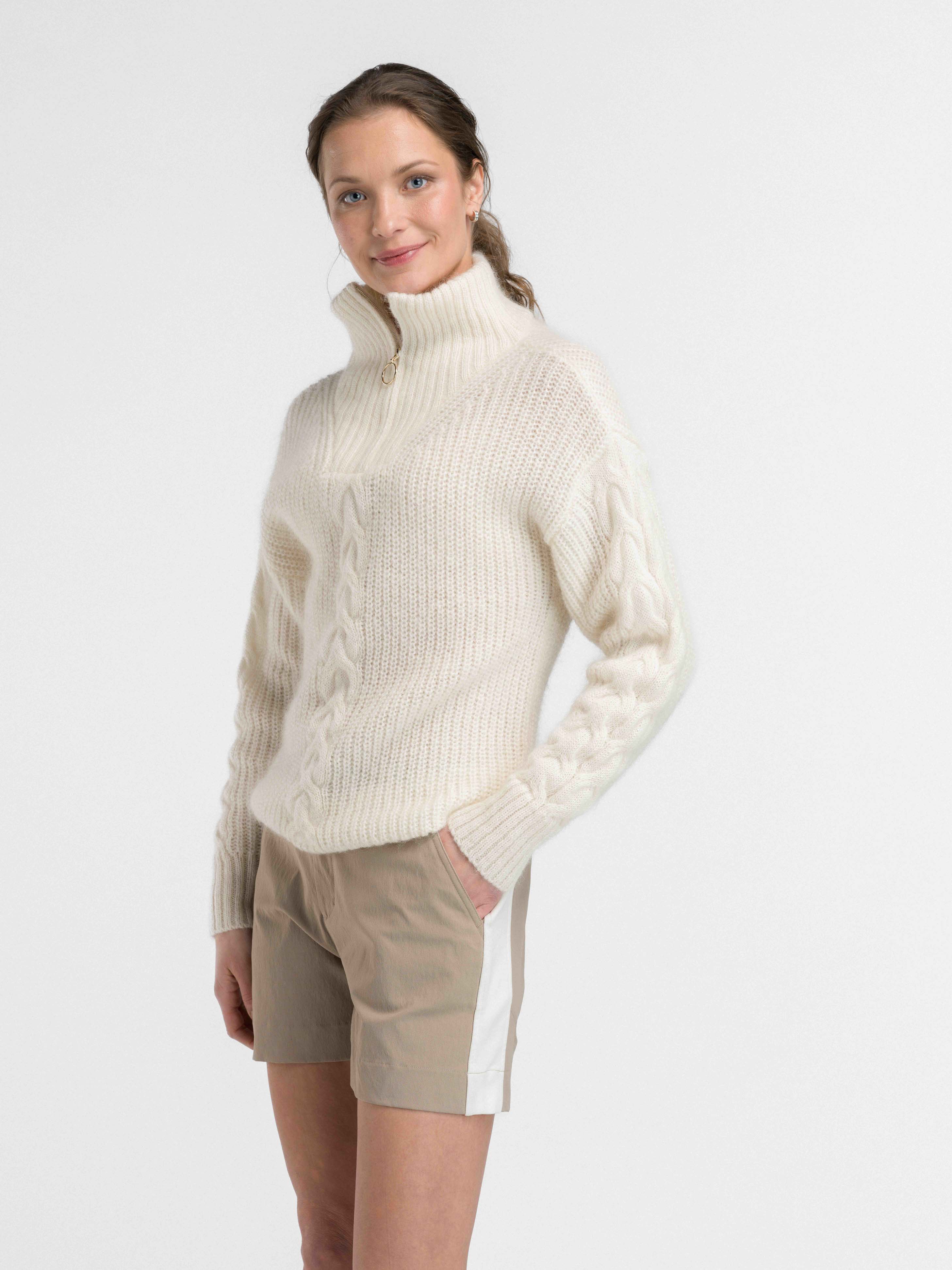 Olden Knitted Sweater  Cream