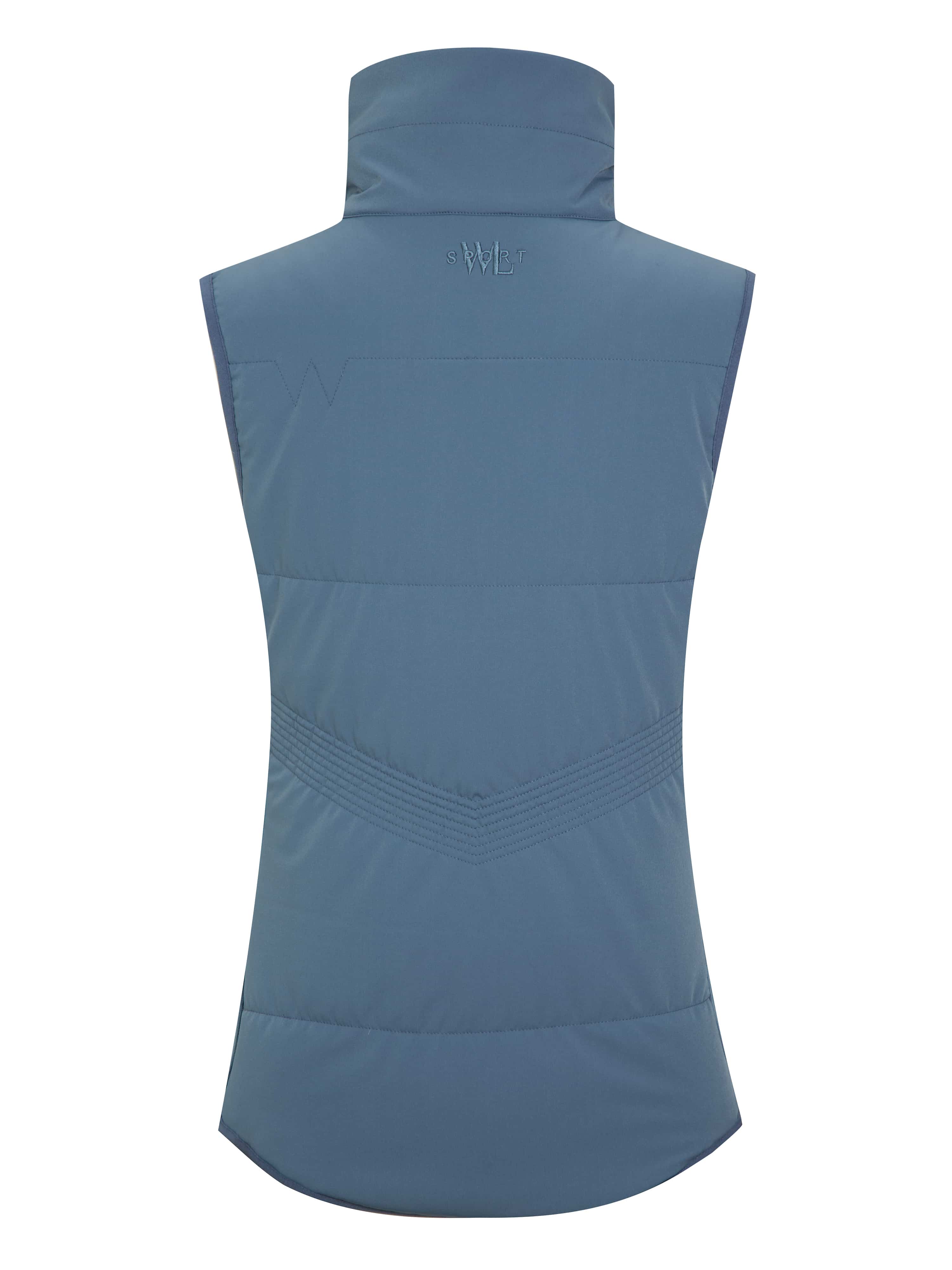Rena Vest With Wool Padding Lake