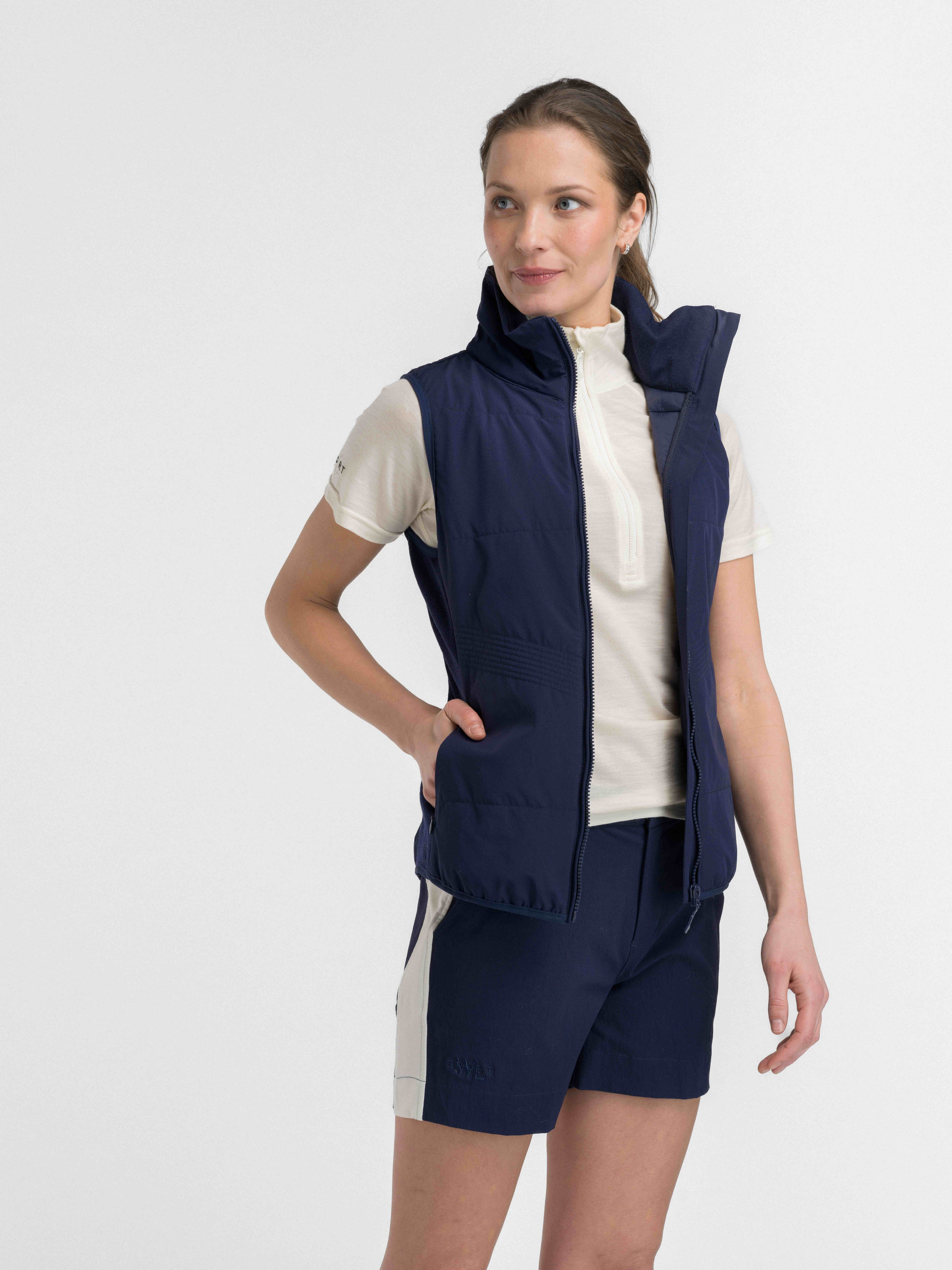 Sandfjellet Shorts  Blue Ink/White