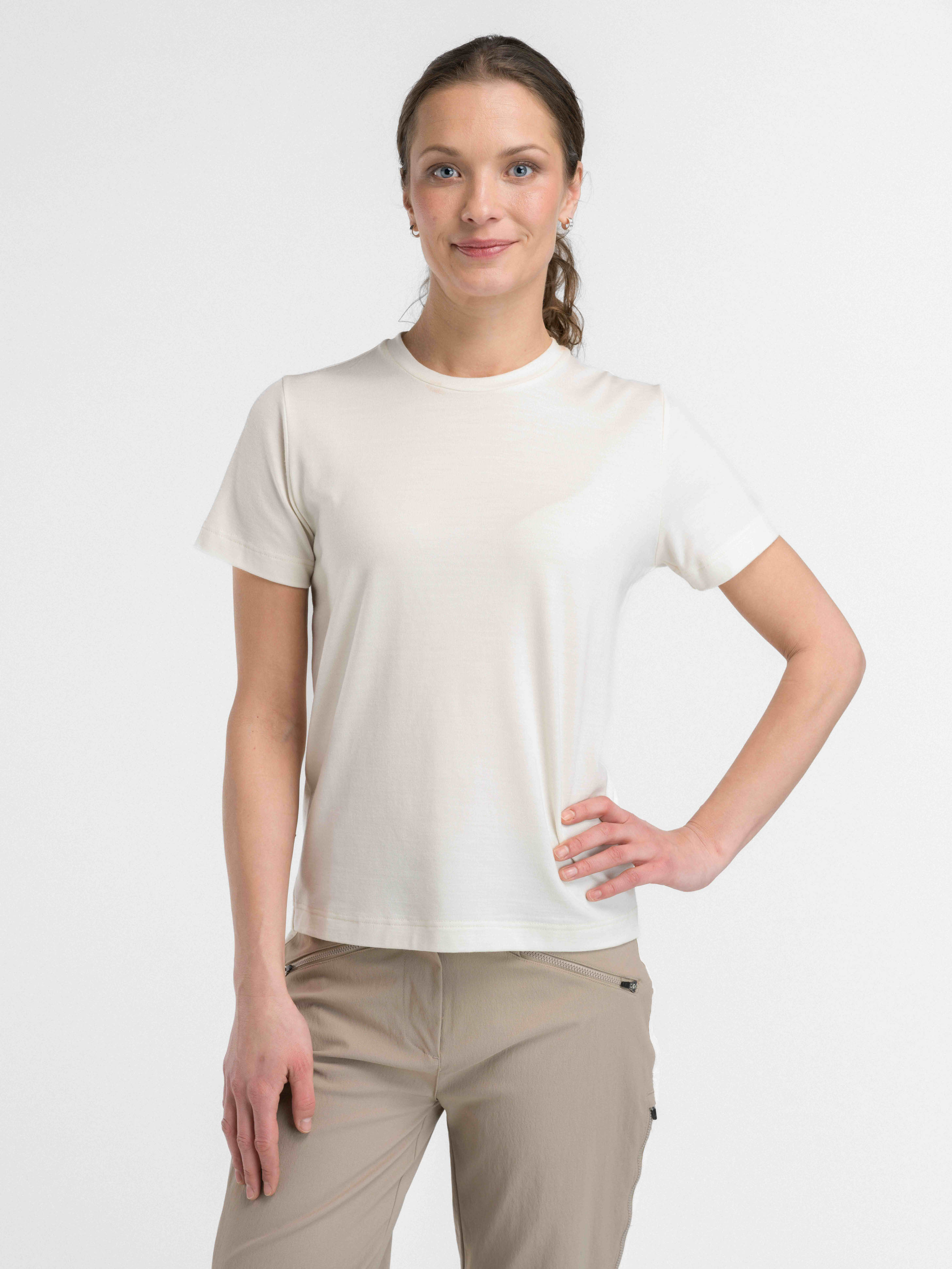 Besshøe Merino T-Shirt Snow White