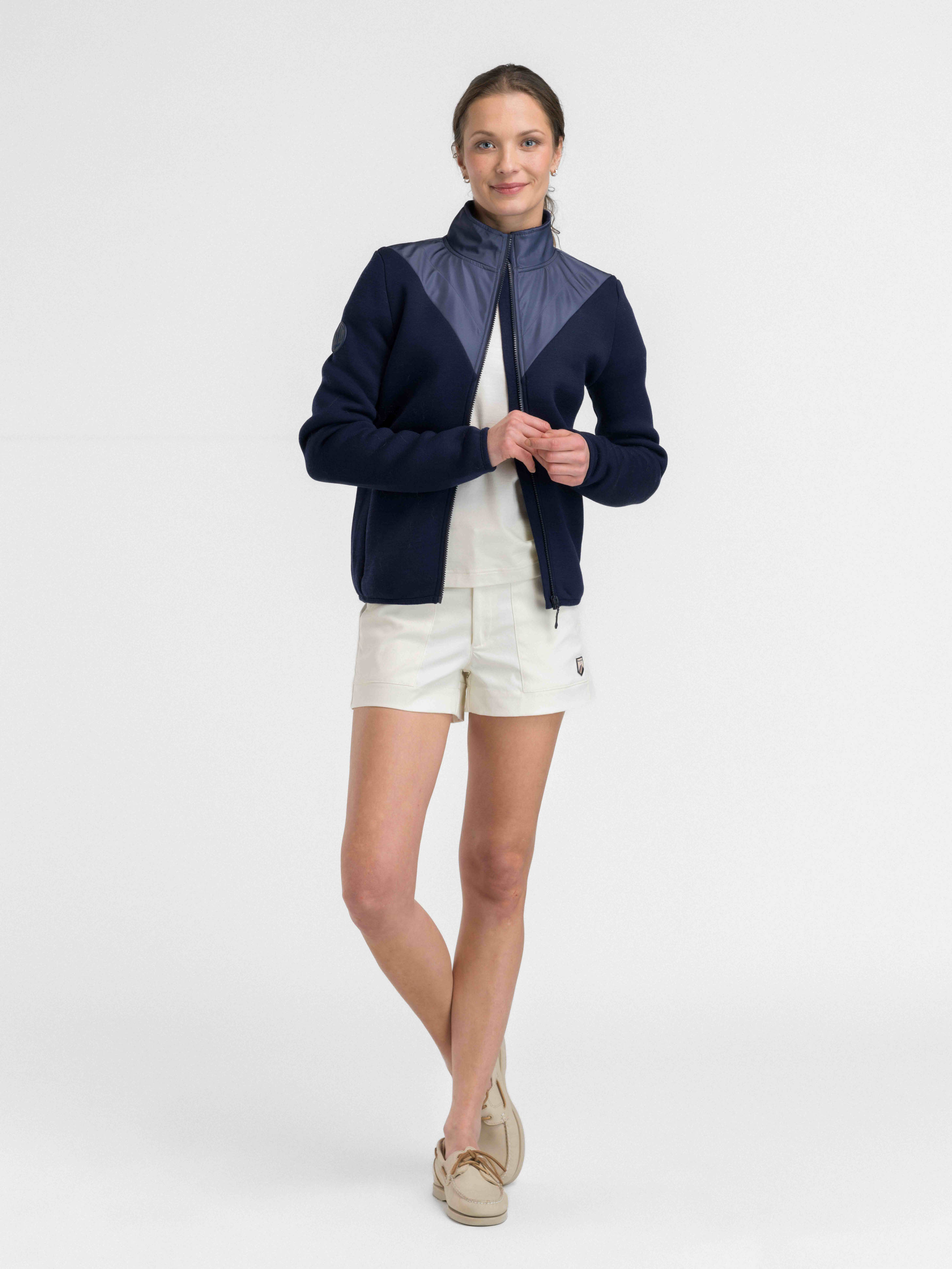 Sogndal Wool Fleece Jacket Blue Ink