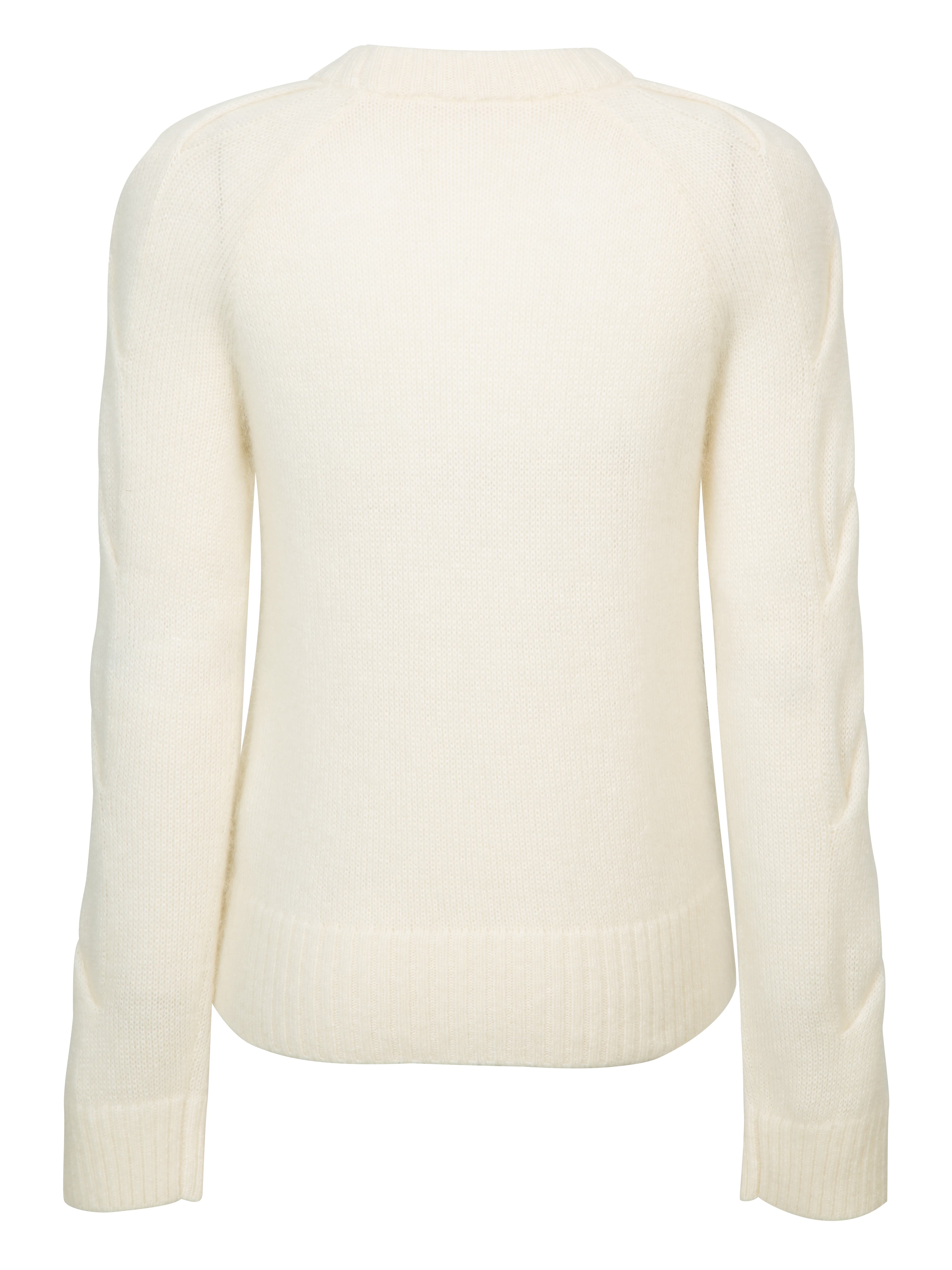 Tromøya Knitted Sweater Snow White