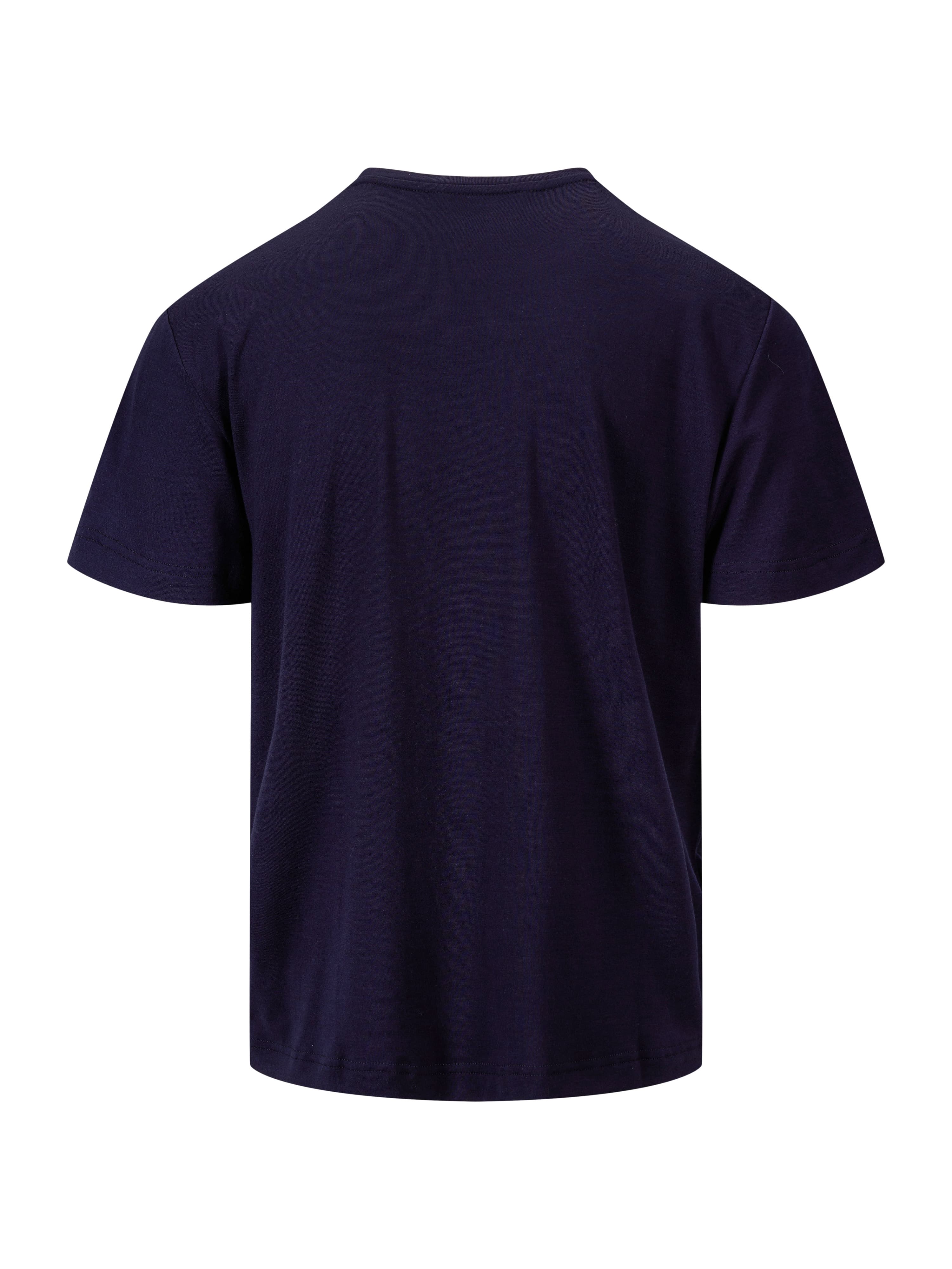 Lindesnes Merino T-Shirt Blue Ink