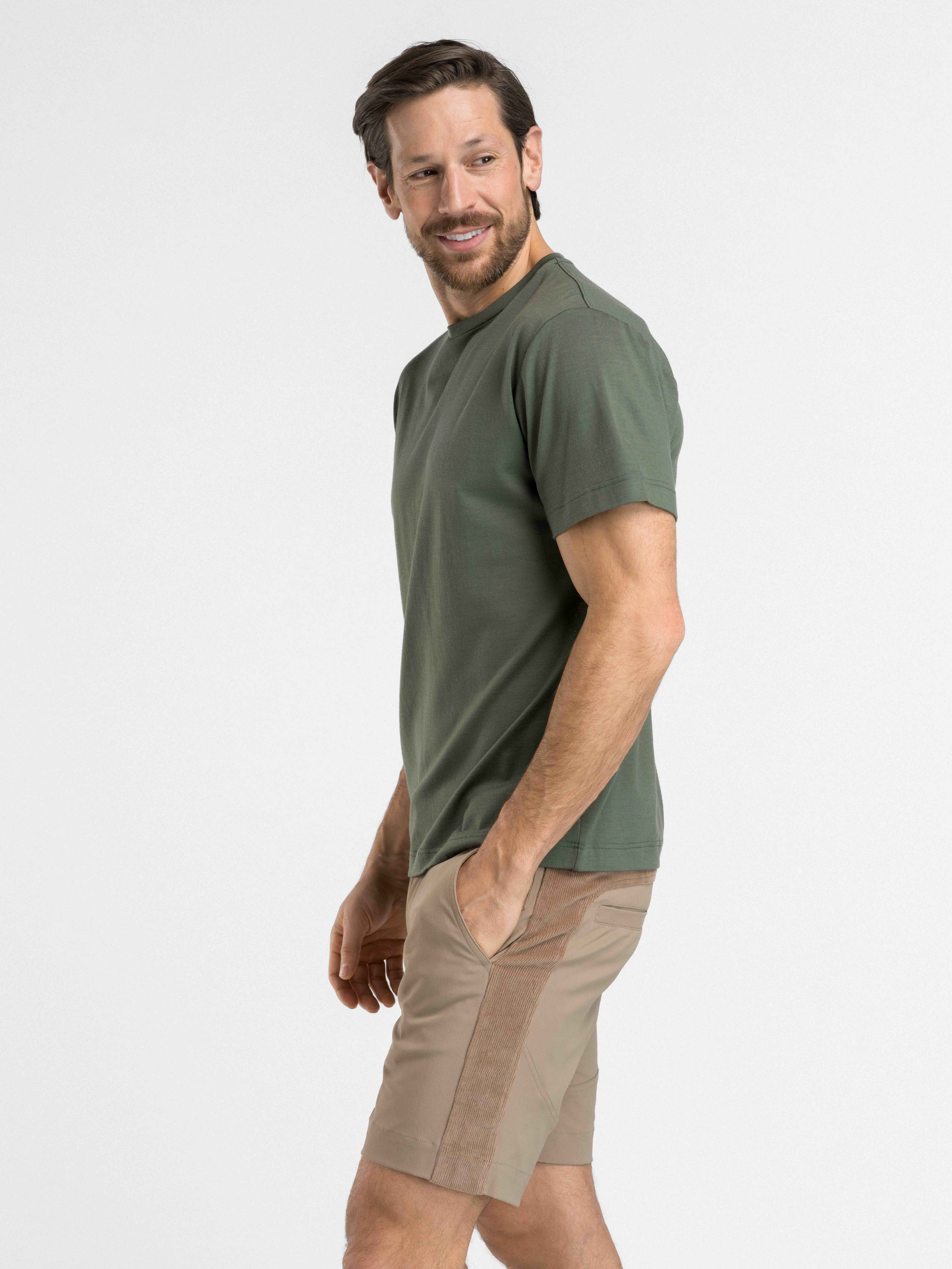Lindesnes Merino T-Shirt Green