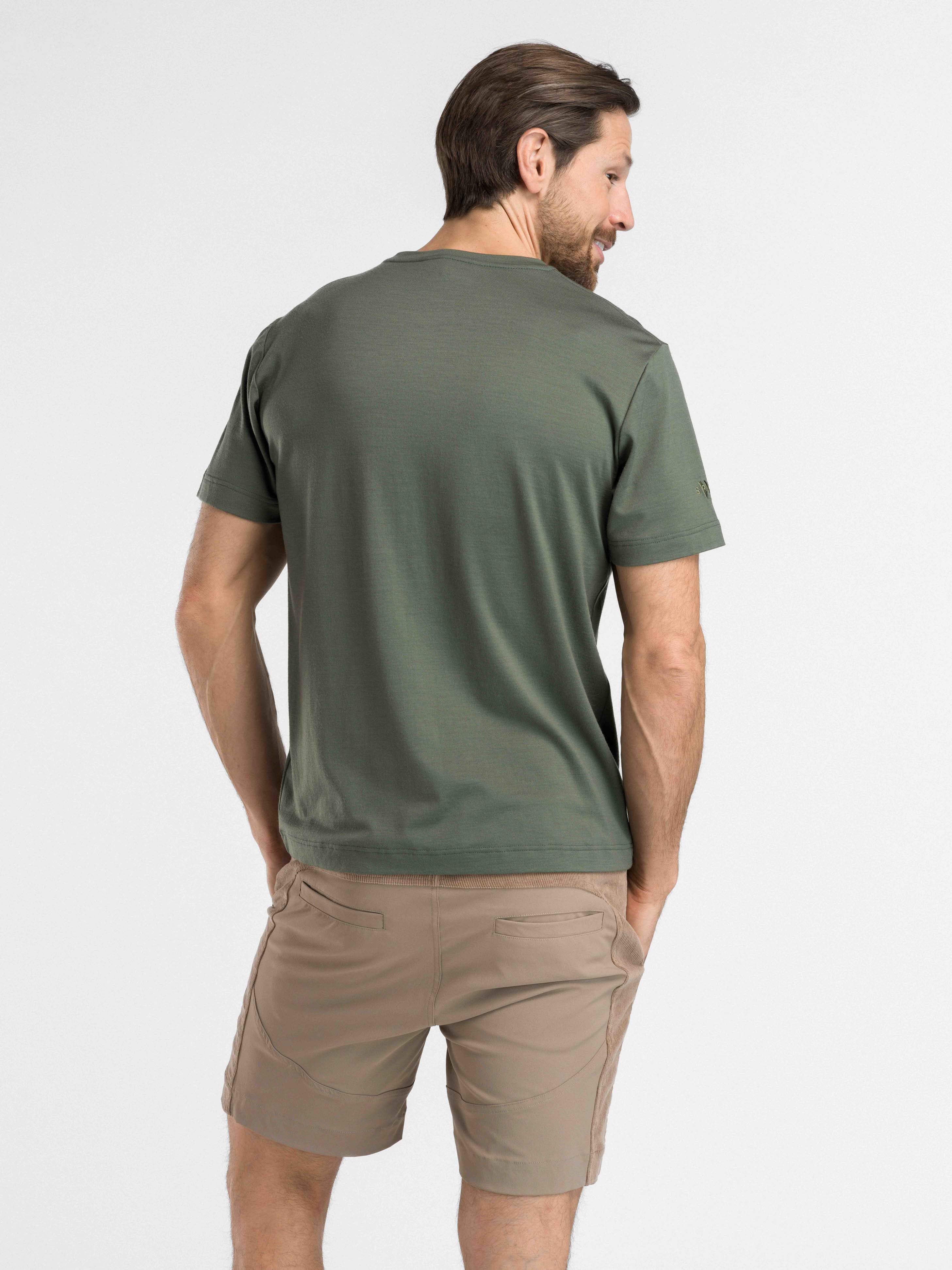 Lindesnes Merino T-Shirt Green
