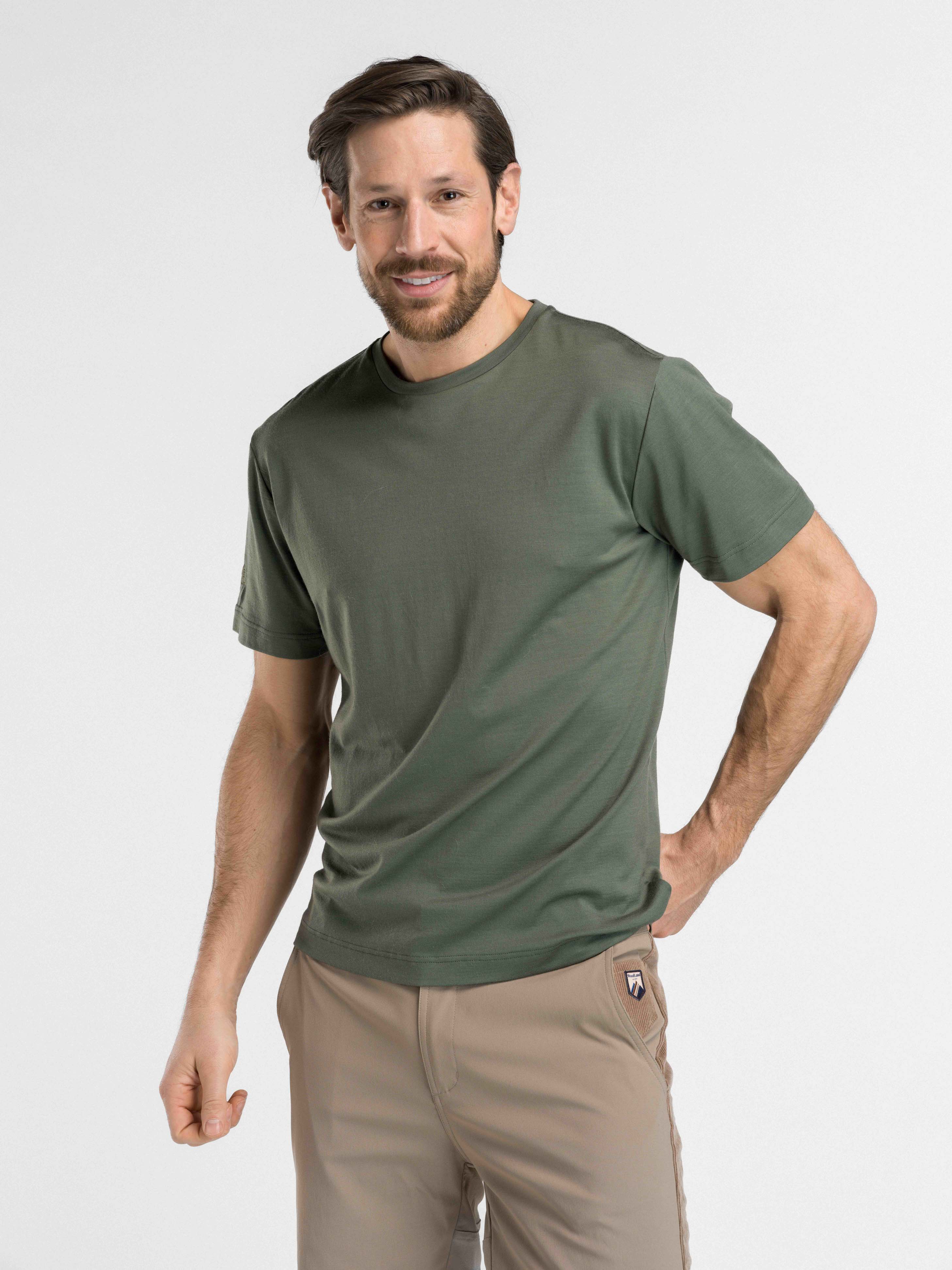 Lindesnes Merino T-Shirt Green