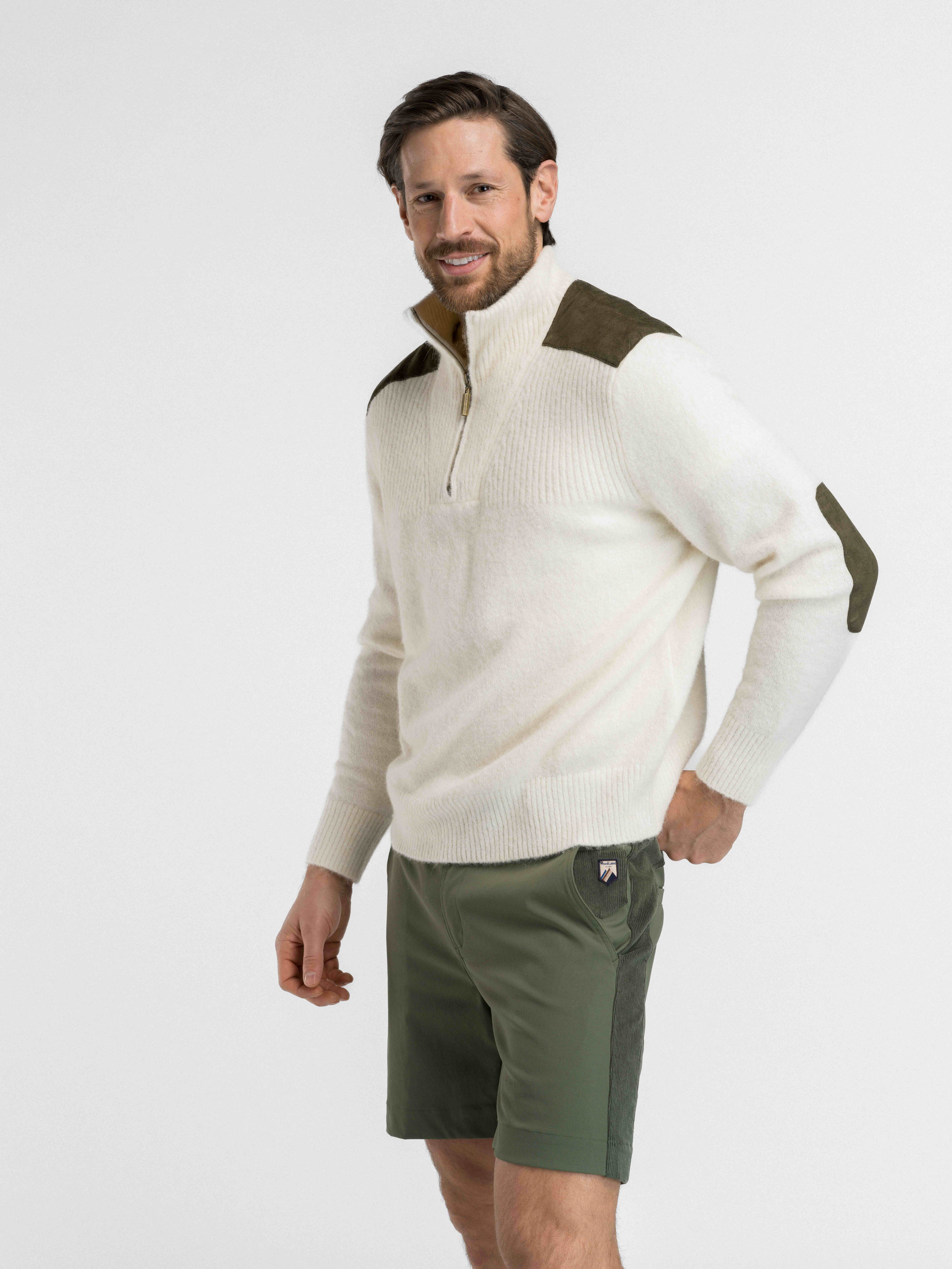 Loen Alpaca Knit Sweater Ivory