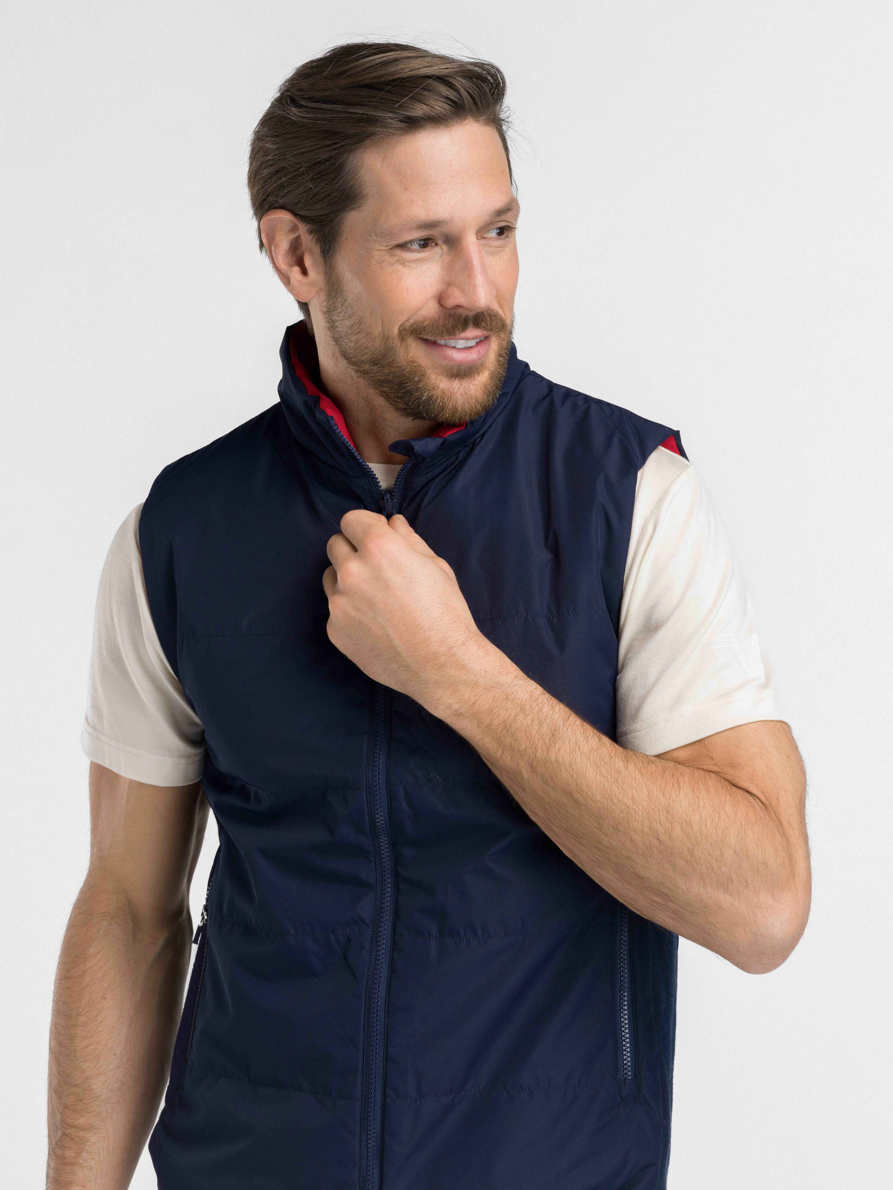 Sjusjøen Vest Reversible Blue Ink