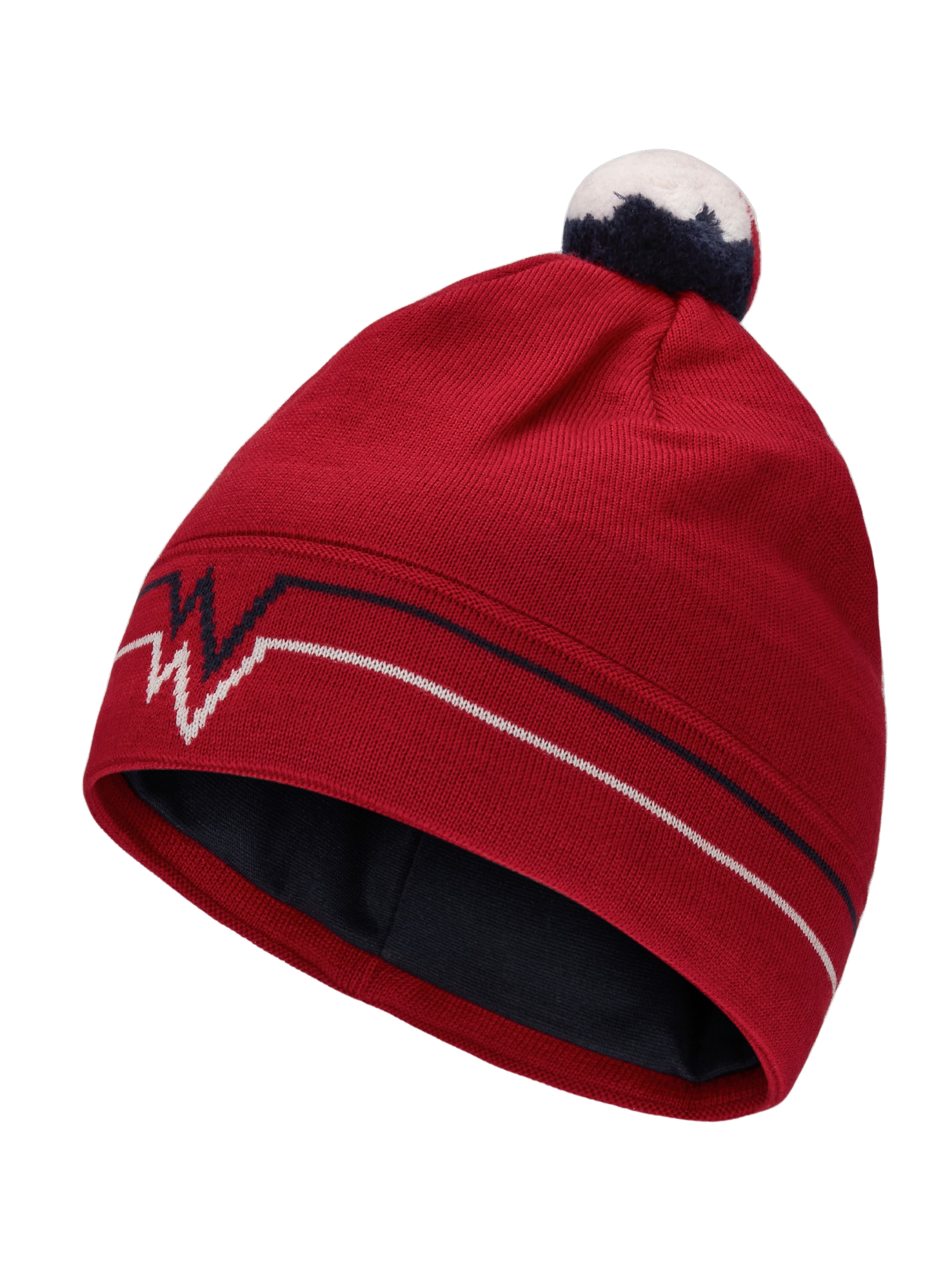 Juvass Knitted Wool Hat Red