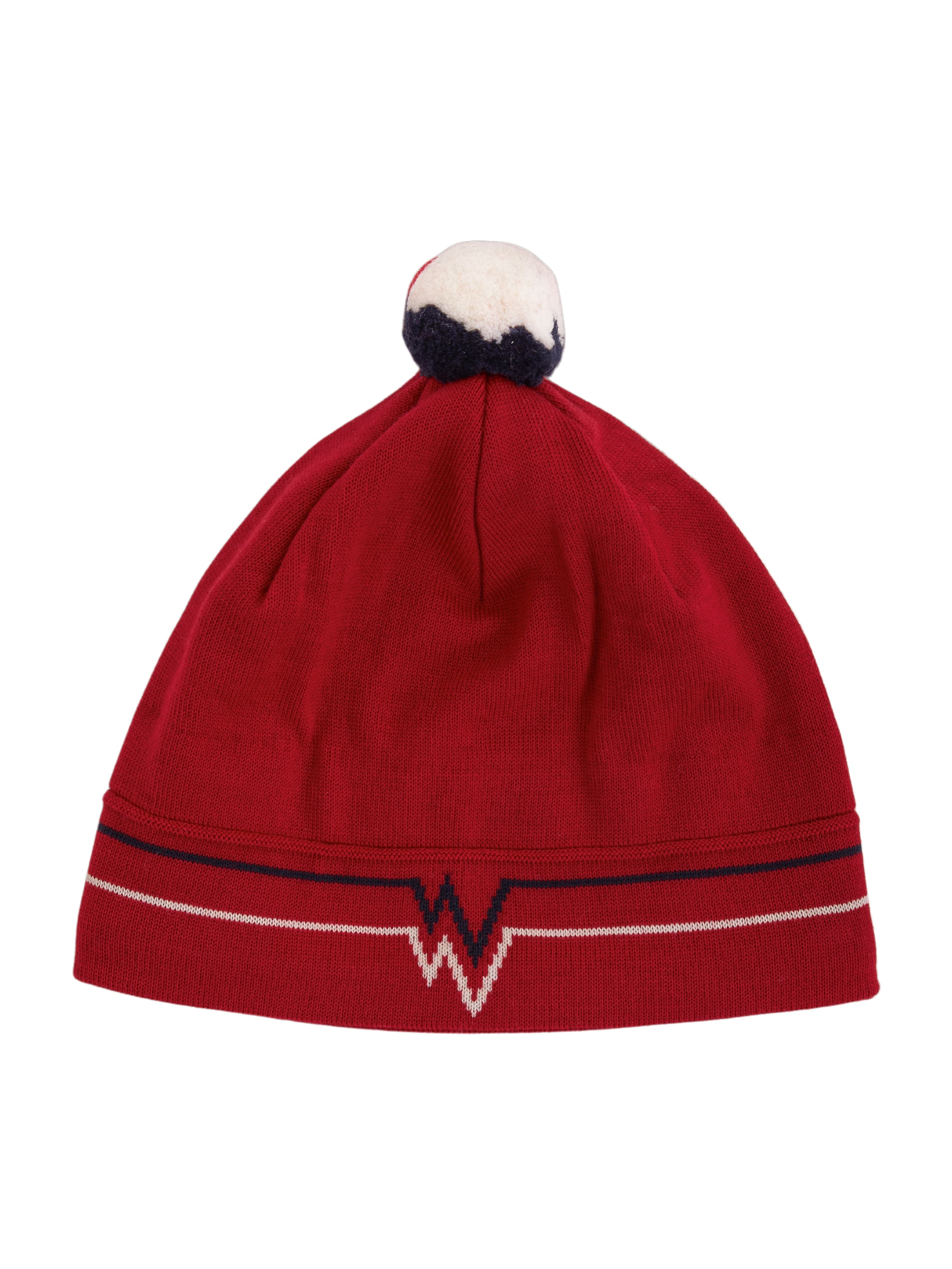 Juvass Knitted Wool Hat Red