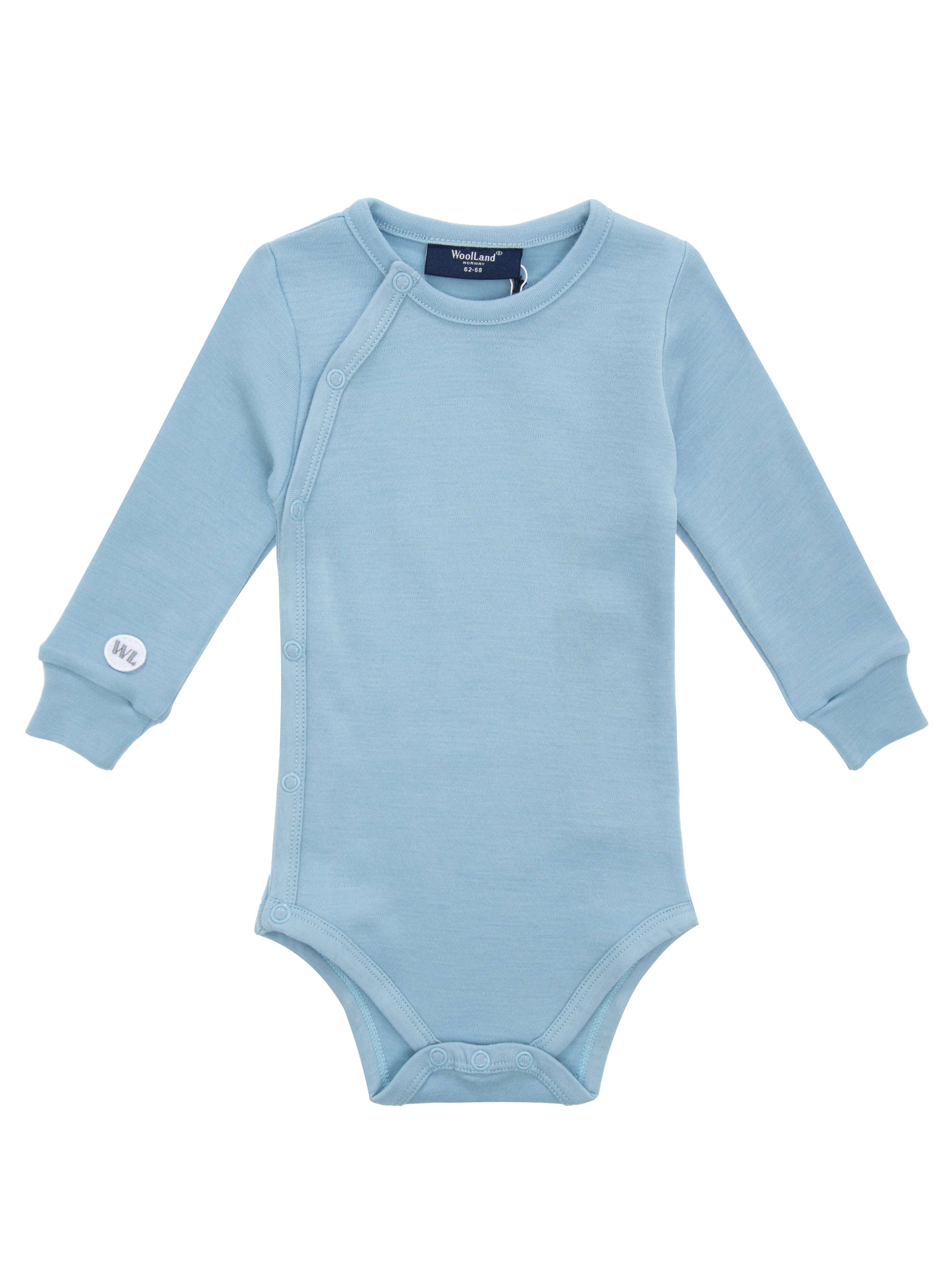 Bergen Merino Cover Bodysuit Light Sky