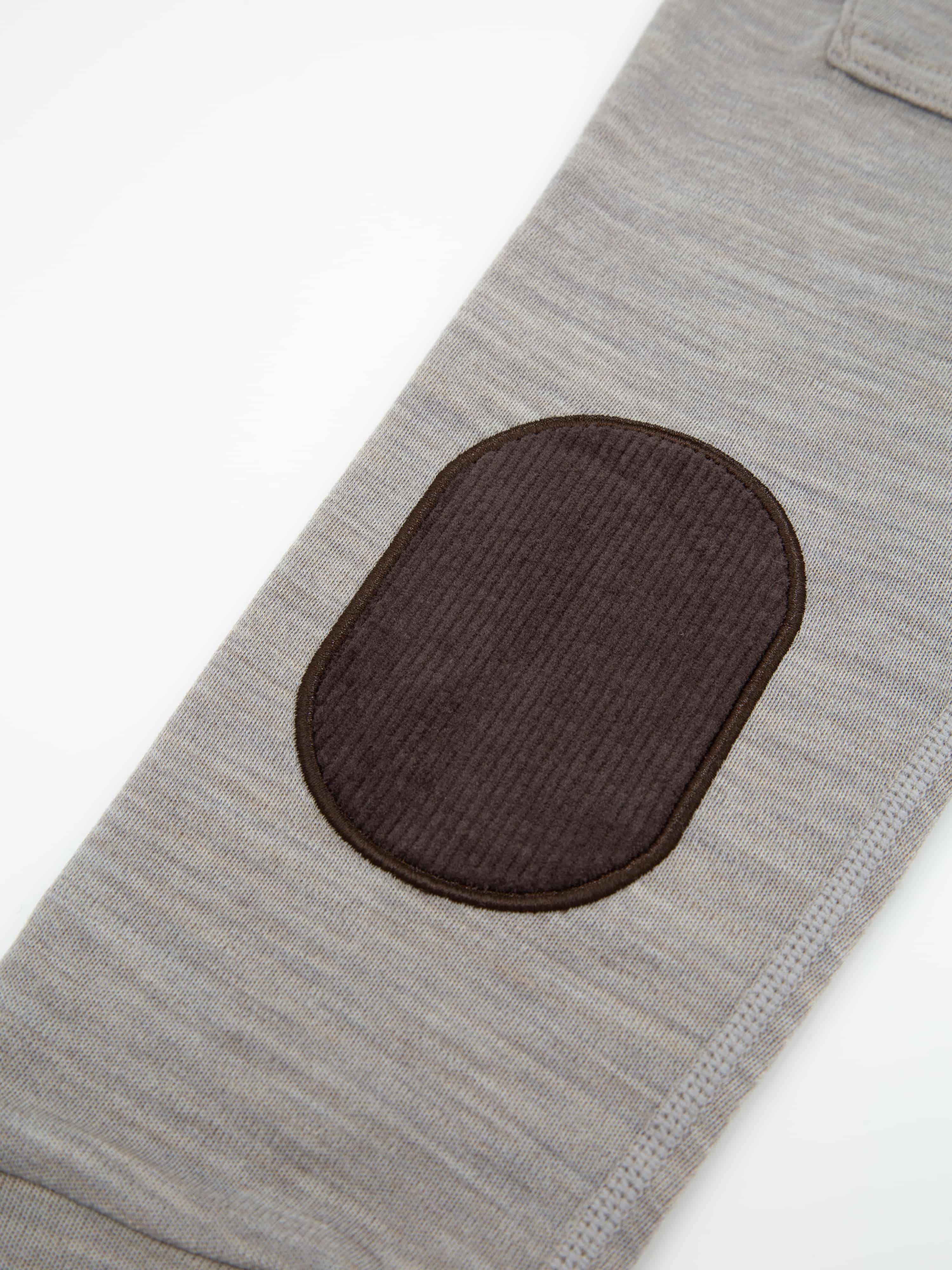 Bergen Merino Trousers With Moose Sand Melange