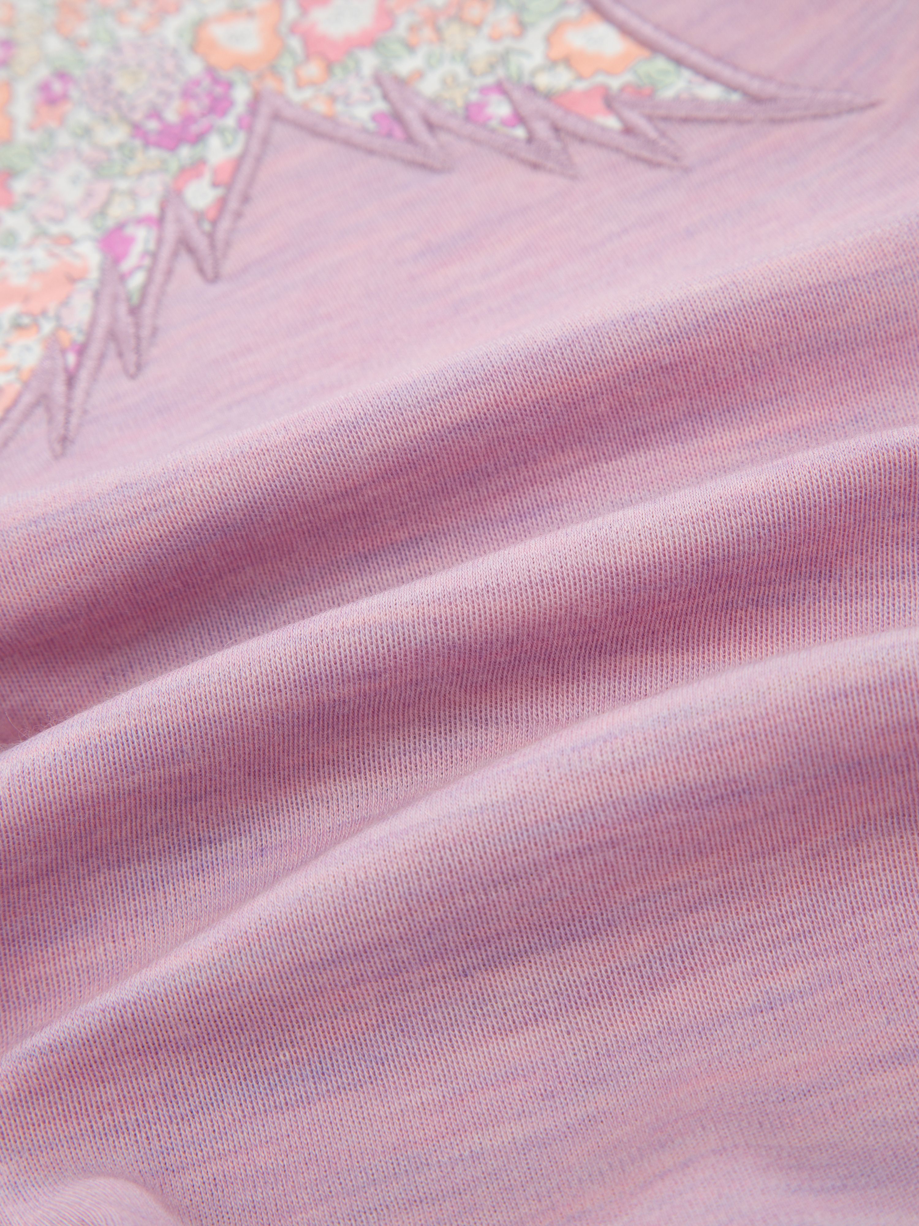 Bergen girl wrap body Light Pink Melange