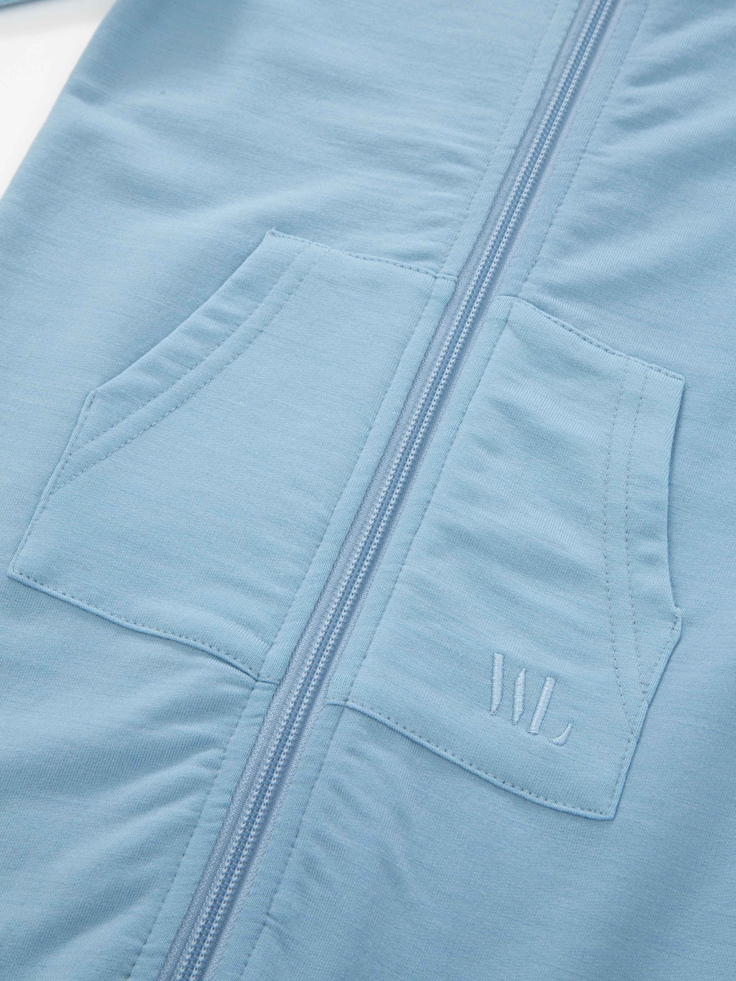 Bergen Wool Overall  Light Sky