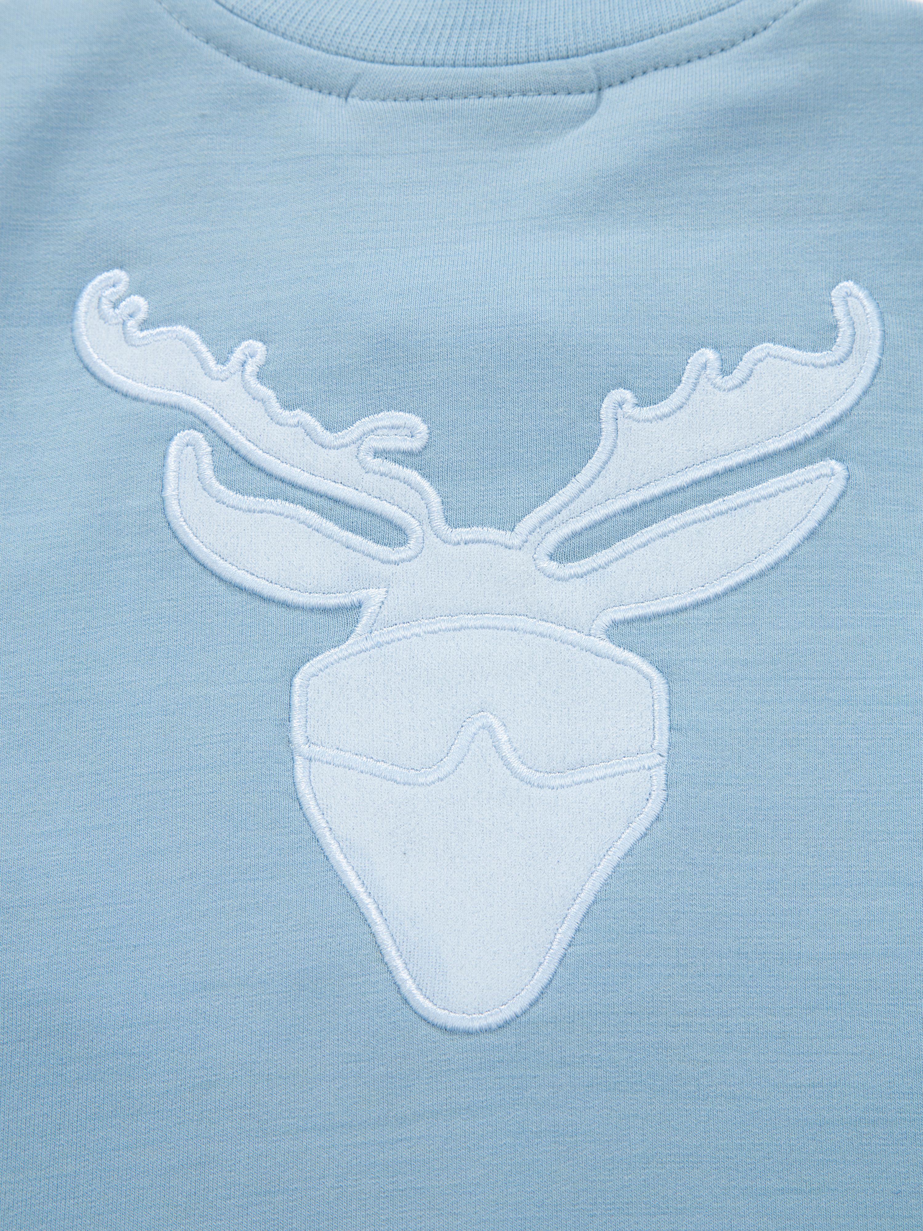 Bergen Wool Overall  Light Sky